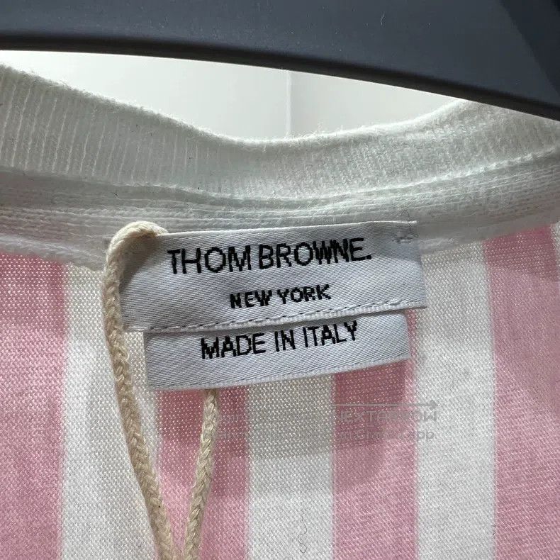 Thom Browne Thom Browne Dolphin Embroidered Striped Short Sleeve Size S / US 4 / IT 40 - 3 Thumbnail