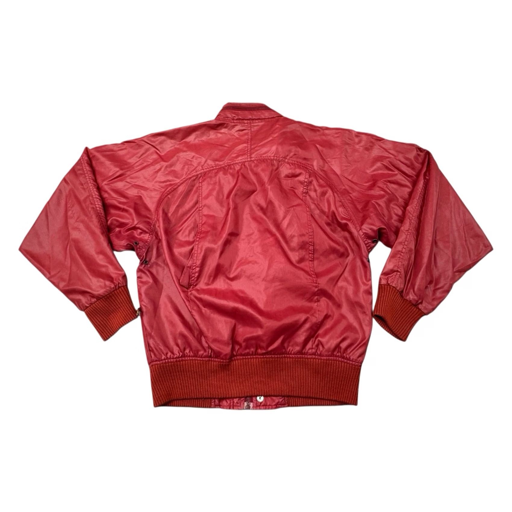 Vintage VINTAGE Winston Cigarette Racing Nylon Jacket Mens Small Red Bomber Jacket Short Nylon Outer Shell Embroidered Logo Zipper 90s Cars Mens Size US S / EU 44-46 / 1 - 2 Thumbnail