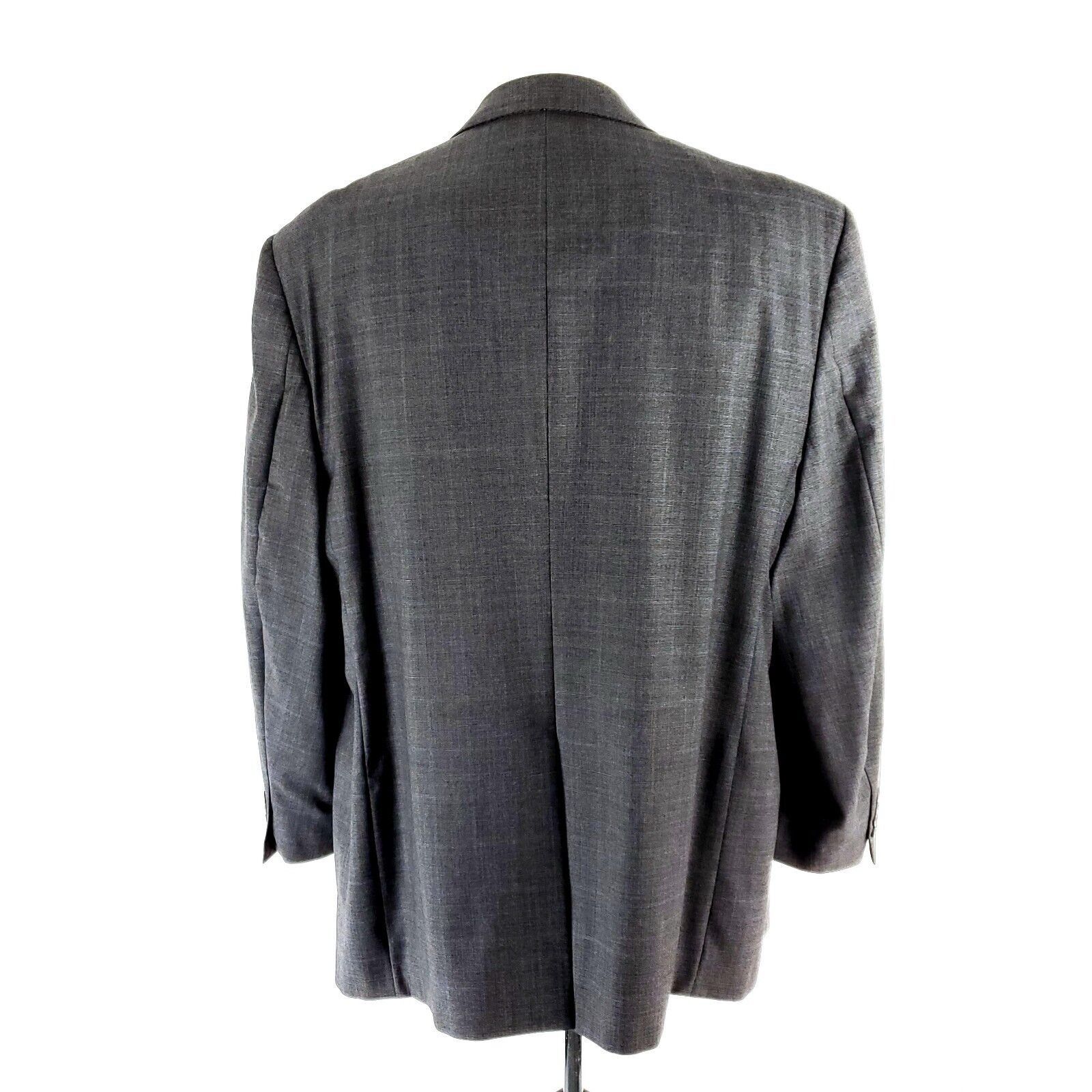 Hart Schaffner Marx Hart Schaffner Marx Wool Gold Trumpeter 2 Button Blazer 46L Size 46L - 5 Thumbnail