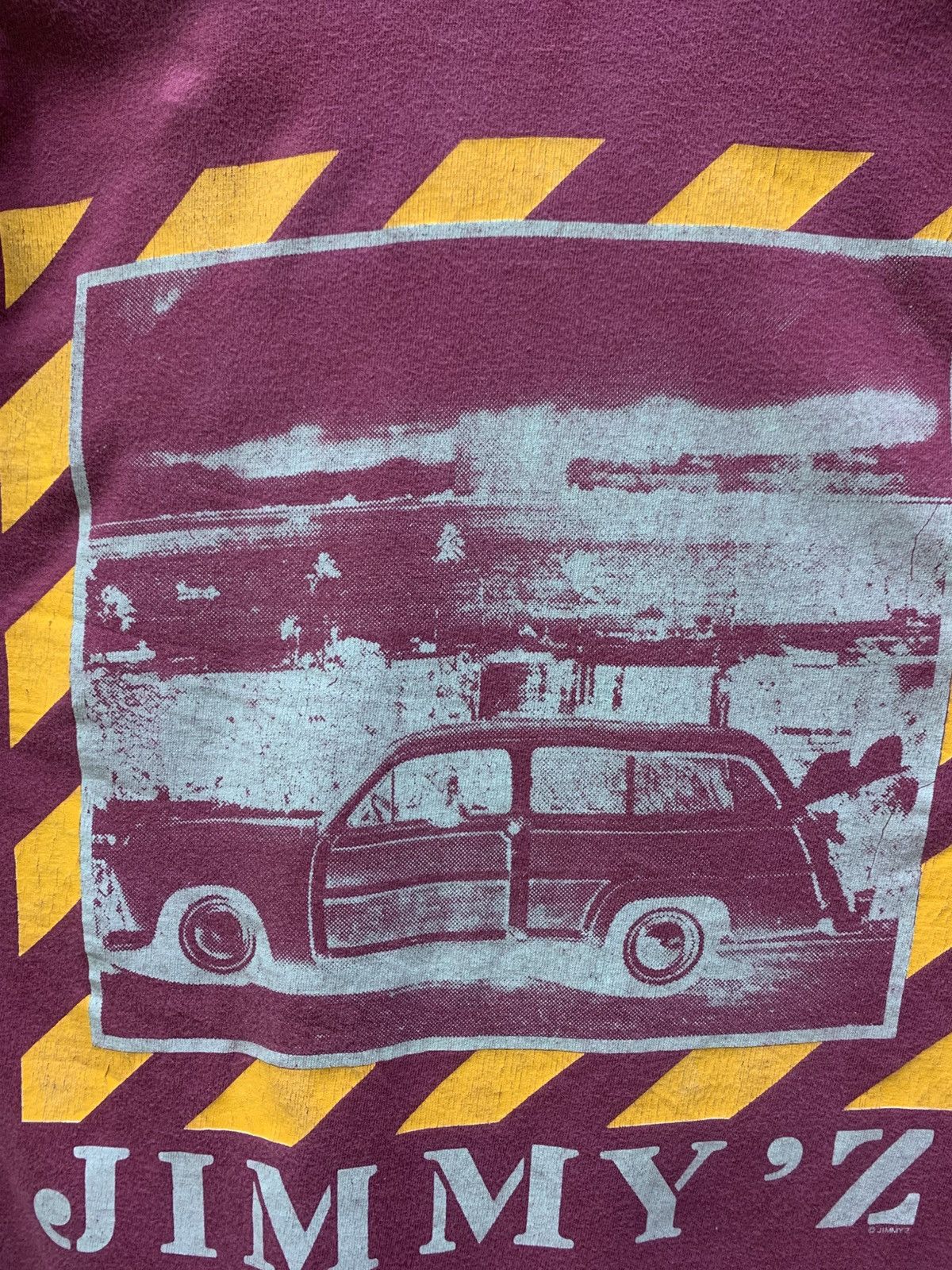 Vintage Vintage 90’s Jimmy’Z Surf Skateboards T-shirts Size US L / EU 52-54 / 3 - 6 Thumbnail