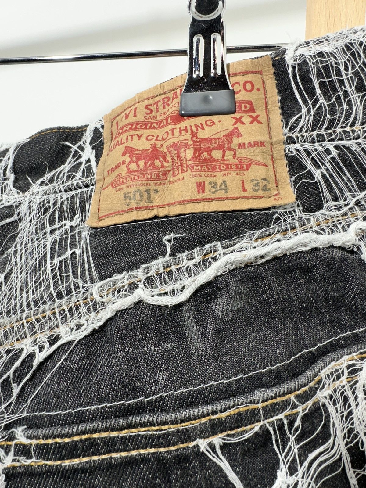 Ends Repair Ends Repair Distressed Cowboy Denim Size US 34 / EU 50 - 4 Thumbnail