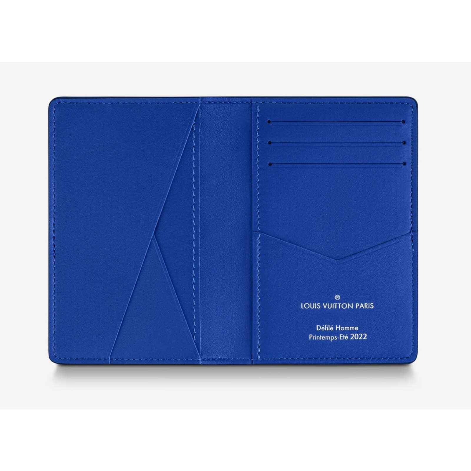 Louis Vuitton Louis Vuitton Pink Blue Ombre Pocket Organizer Wallet Size ONE SIZE - 9 Thumbnail