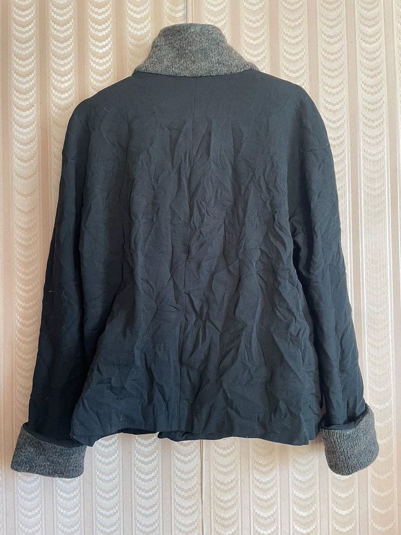 Y's Y's Irregularly cut pleated jacket Size US M / EU 48-50 / 2 - 4 Thumbnail