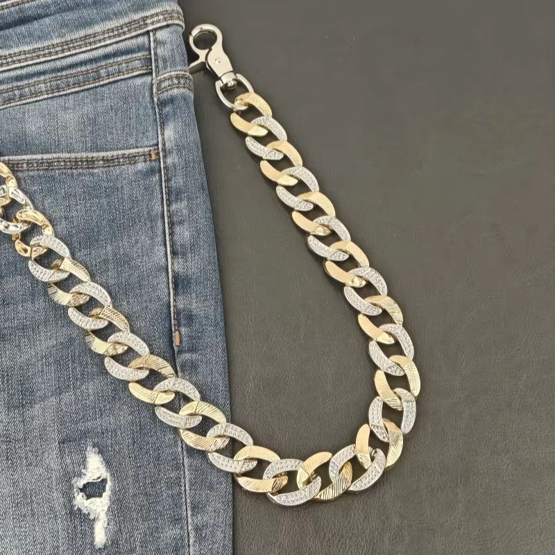 Japanese Brand Cuba Chain Hip Hop Luxury Accessories Waist Pant Size ONE SIZE - 2 Thumbnail
