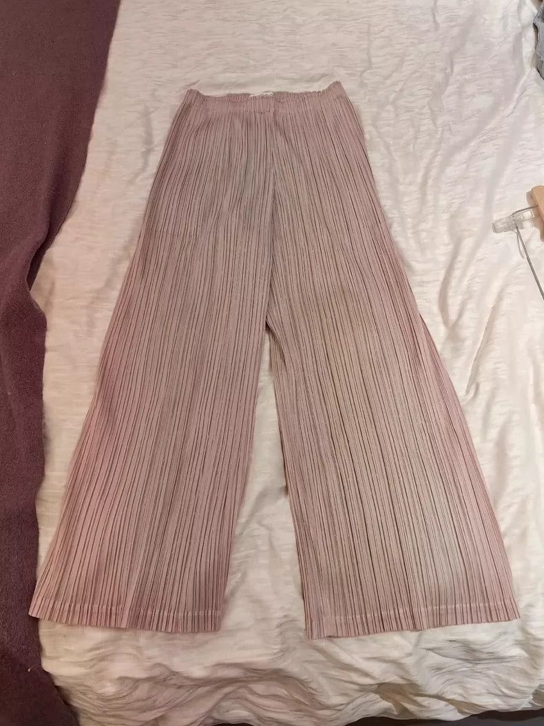 Issey Miyake Issey Miyake size:2 Best-selling cherry blossom pink strai Size 22" - 4 Thumbnail