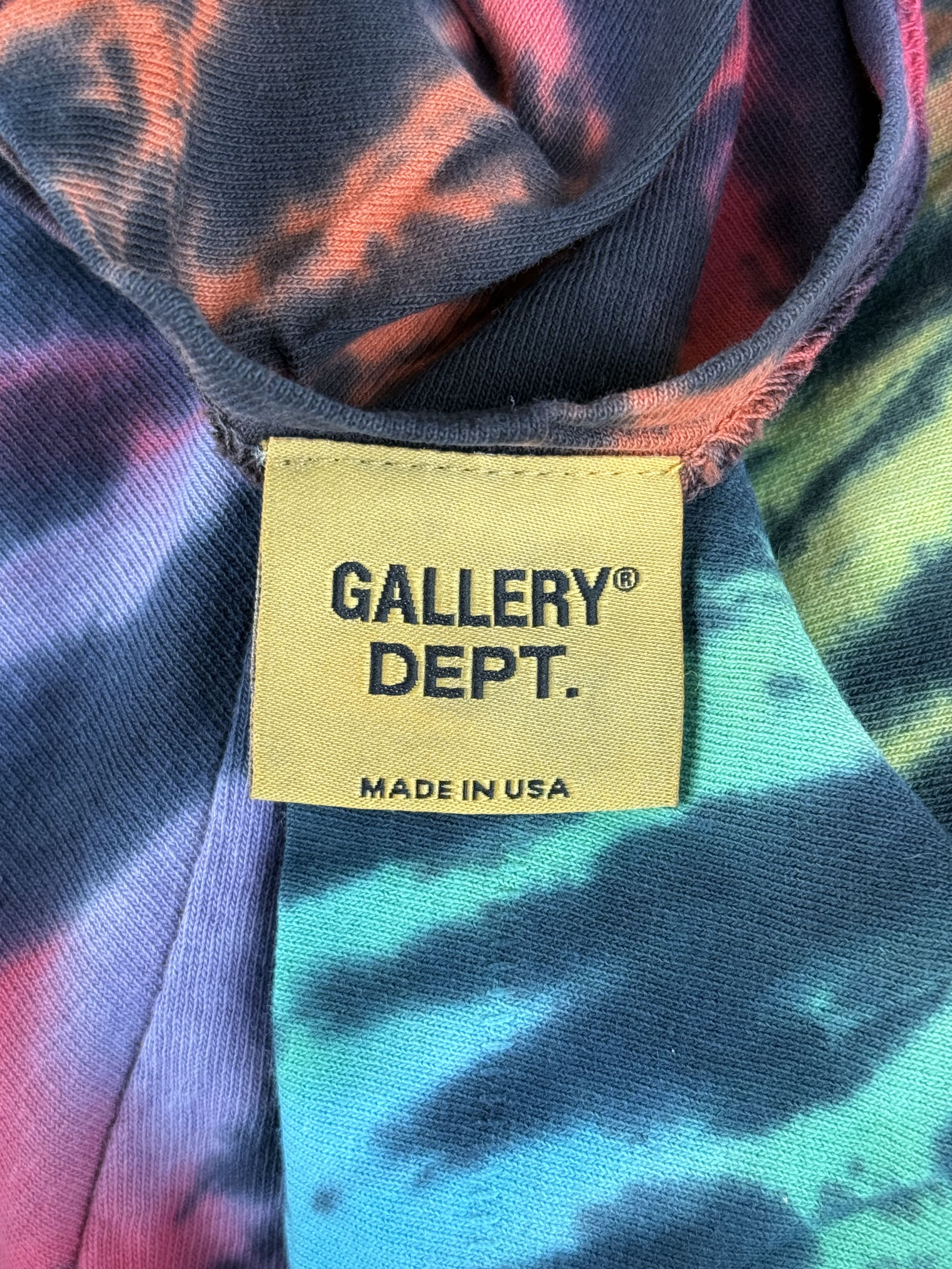 Gallery Dept. Gallery Dept Tropical Tie-Dye Miami Exclusive Logo T-Shirt Size US XXL / EU 58 / 5 - 4 Thumbnail