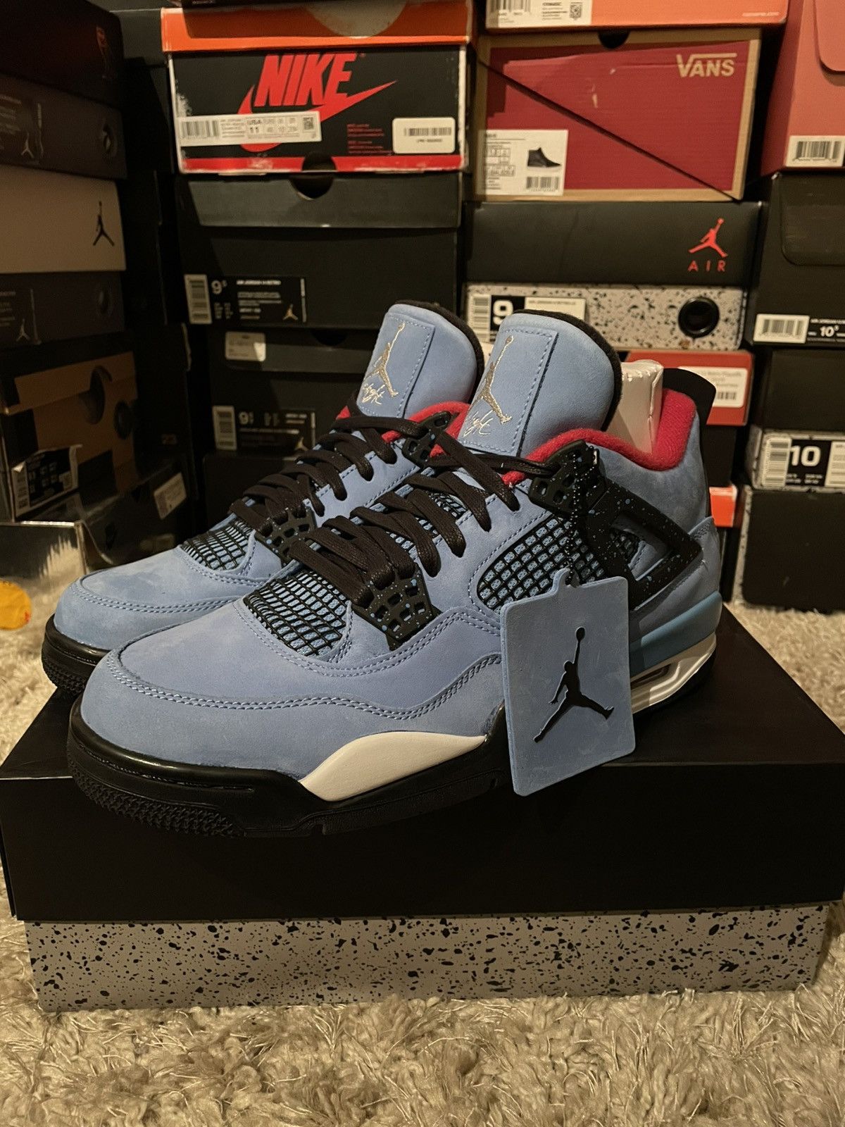 Jordan Brand × Travis Scott Jordan 4 Travis Scott Size US 9.5 / EU 42-43 - 1 Thumbnail