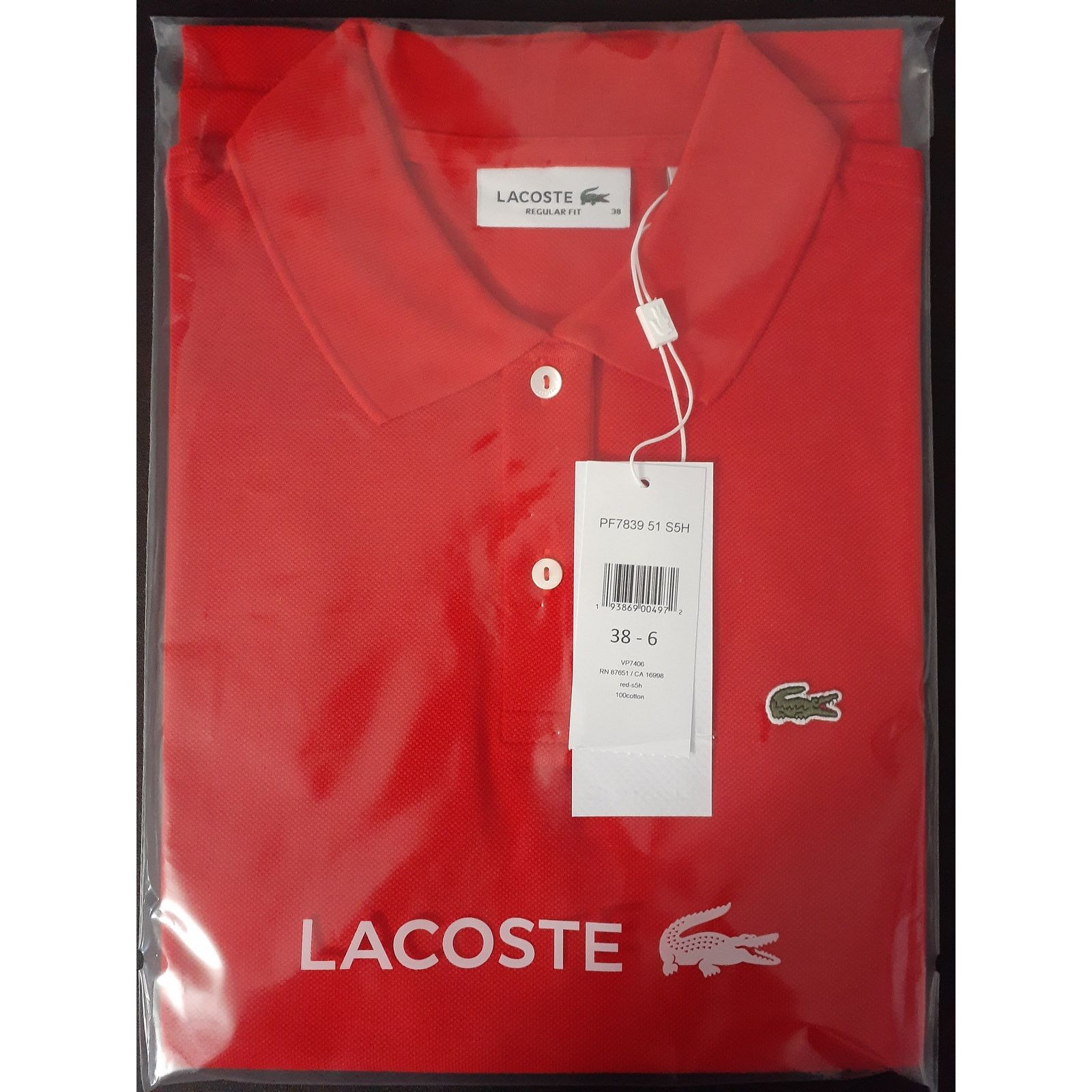 Lacoste Lacoste Women's Classic Fit Petit Piqu Polo Corrida, 6 Size M / US 6-8 / IT 42-44 - 2 Thumbnail