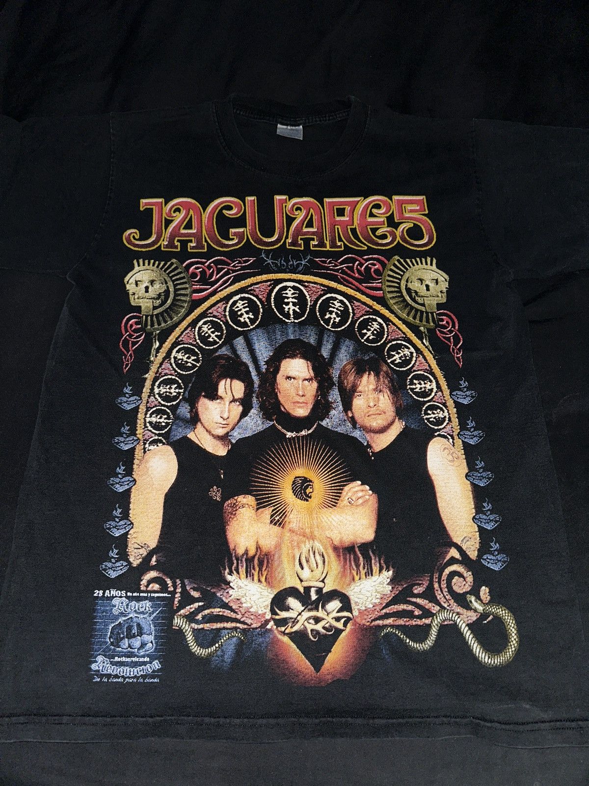 Band Tees × Vintage Jaguares Band Tee Size US XL / EU 56 / 4 - 1 Thumbnail