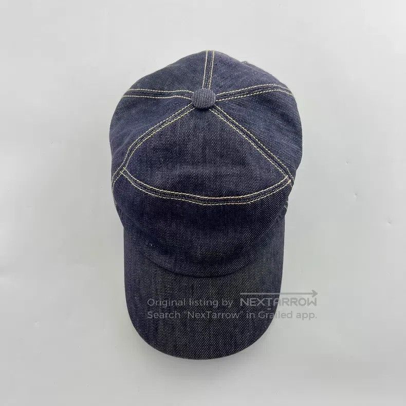 Hermes Hermes size 57 Denim Blue Simple Windproof Adjustable Visor Size ONE SIZE - 5 Thumbnail