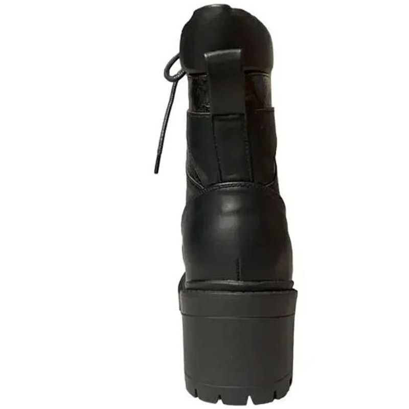 Other Women's 12 WIDE Ava Lug Sole Combat-Style Ankle Boot | NIB Size US 12 / IT 42 - 5 Thumbnail