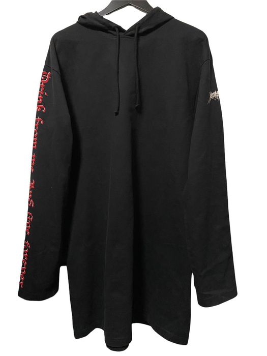 Vetements Vetements Longsleeve Hoodie TFD | Grailed