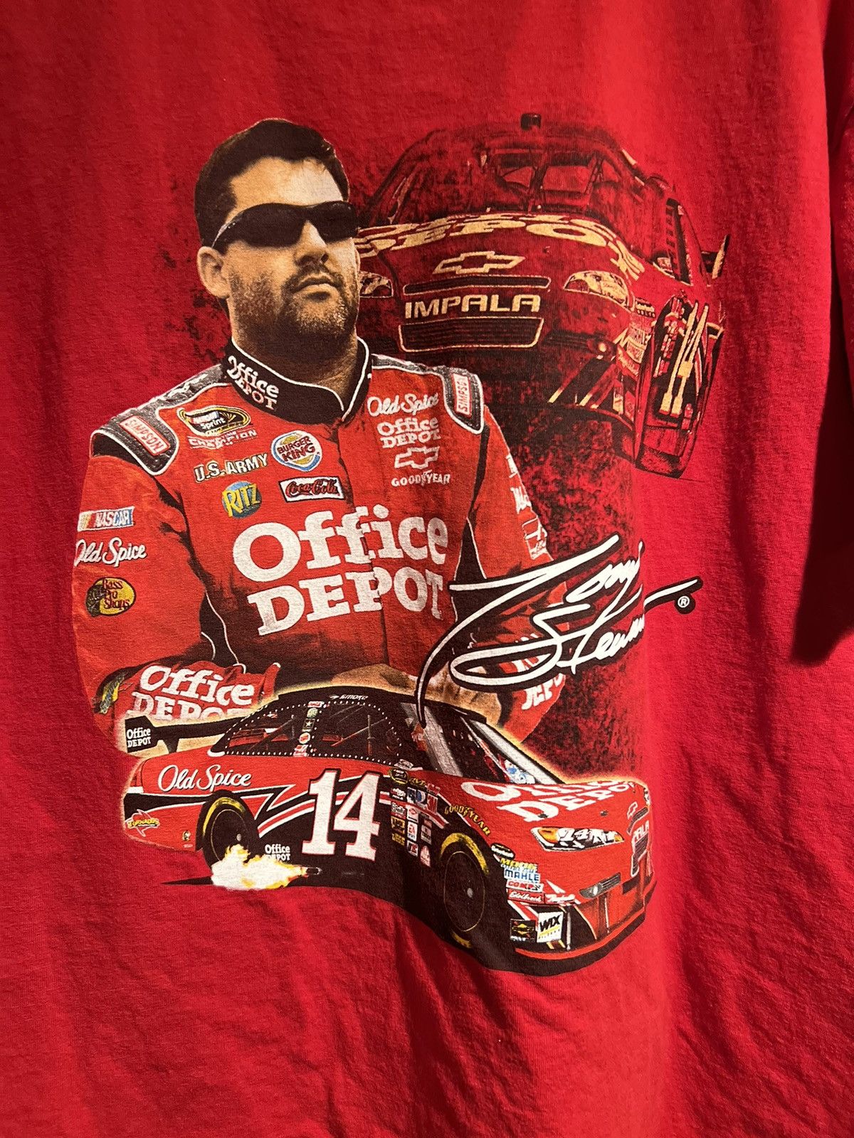 Chase Authentics Chase Stewart Haas Nascar T-Shirt Size US XL / EU 56 / 4 - 2 Thumbnail