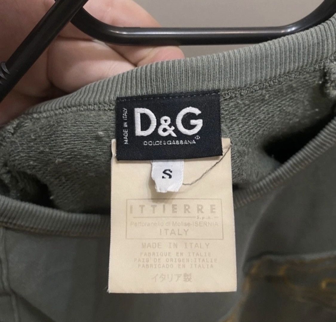 Dolce & Gabbana Luxury dolce & gabbana drip big logo crawneck Size US M / EU 48-50 / 2 - 2 Thumbnail