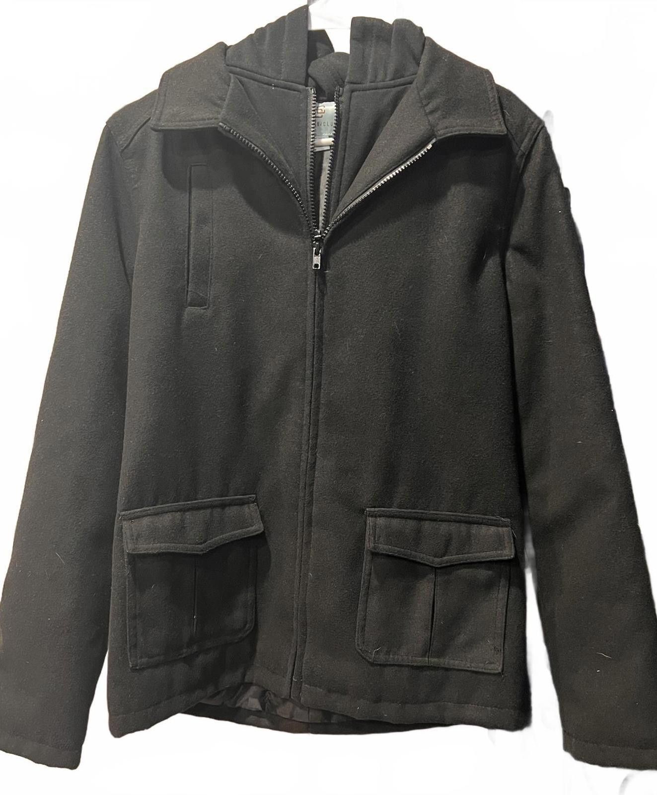 Class Club Class/Club Women's Black Hooded Jacket Size 18/20 Size XXL / US 16-18 / IT 52-54 - 1 Thumbnail