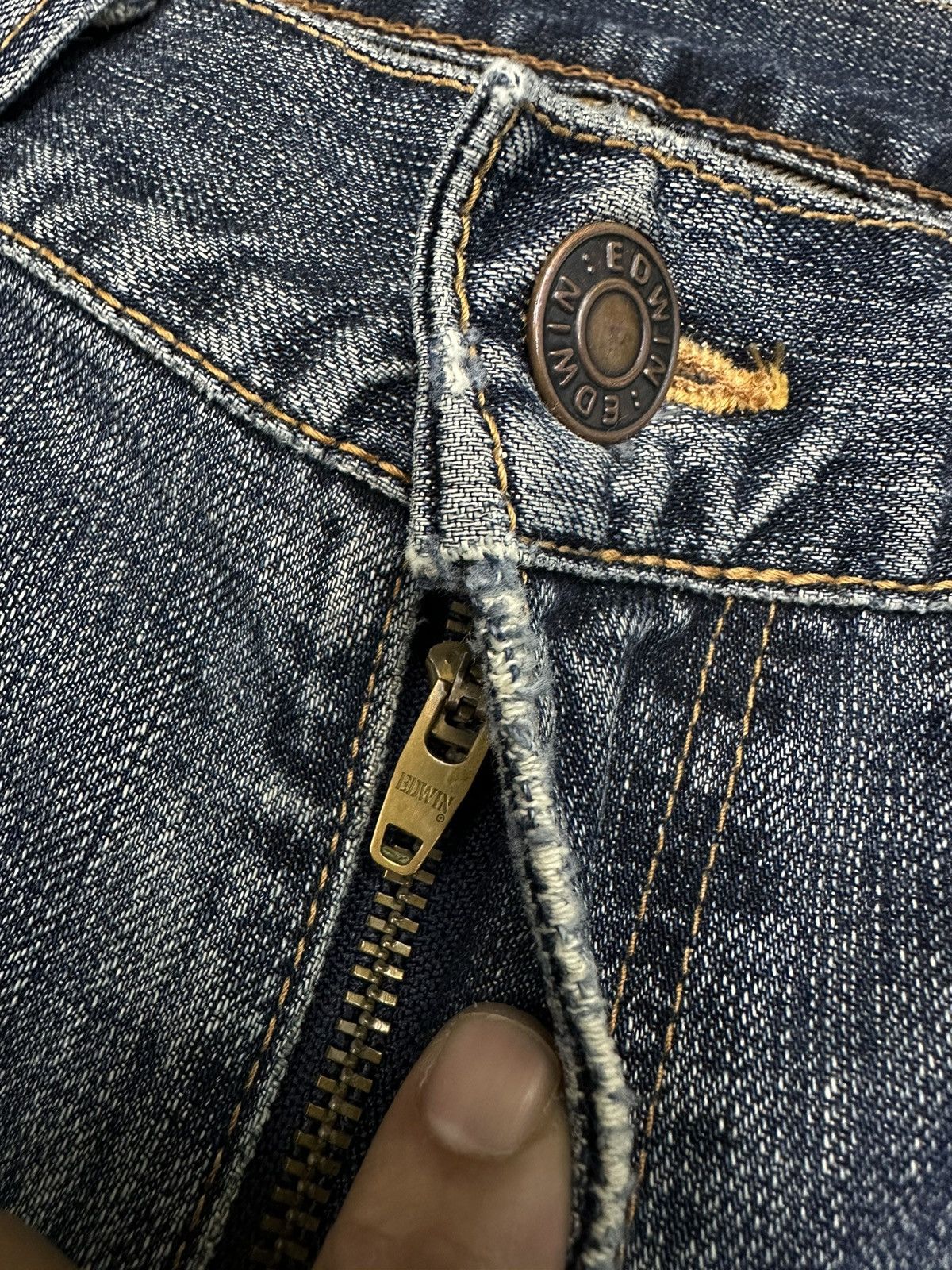 Edwin × Hysteric Glamour × If Six Was Nine Vintage Edwin 503 Japan Faded Washed Denim Size 34 F45 Size US 34 / EU 50 - 9 Thumbnail