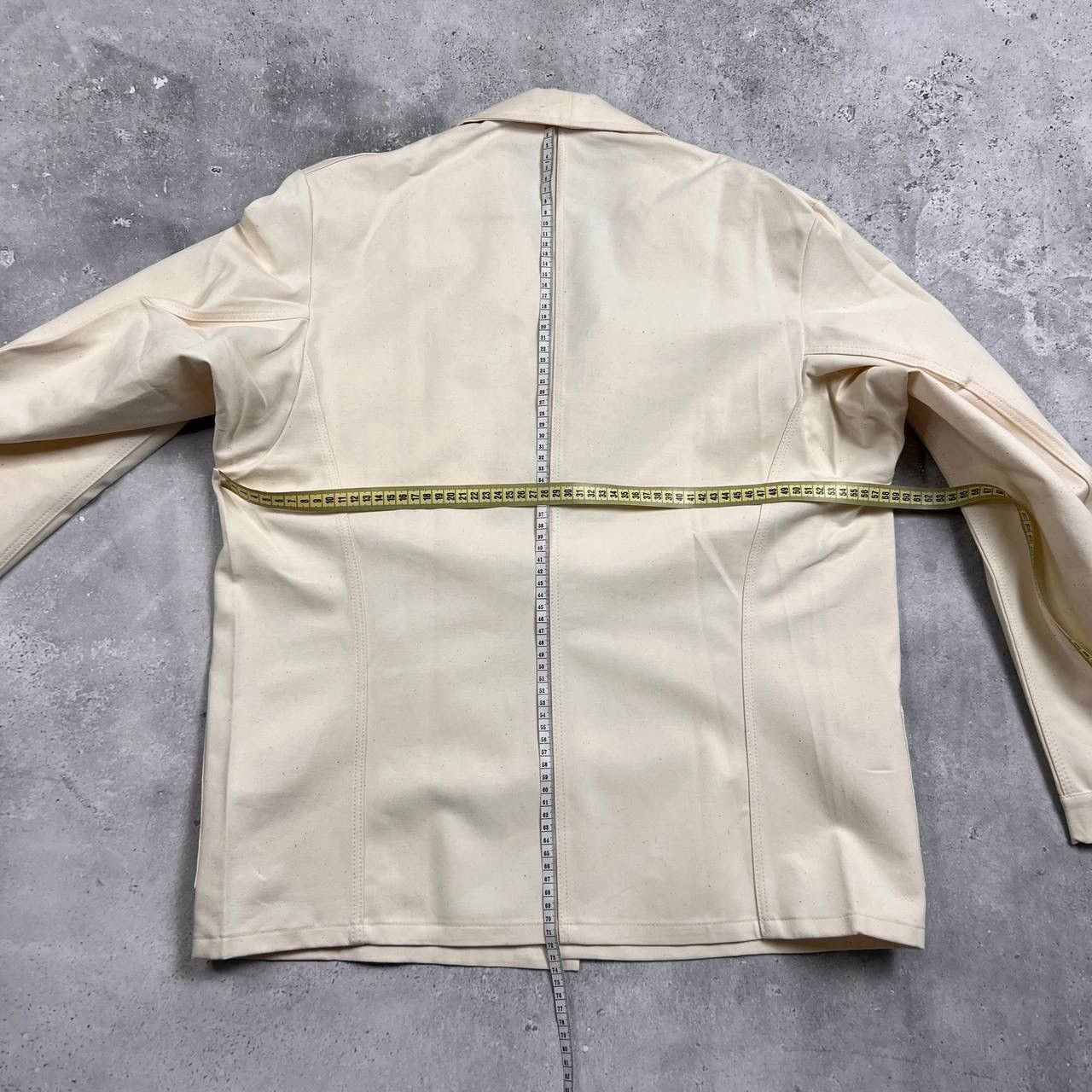 Le Laboureur Vintage 70s 80s Work 4-Pocket Chore Jacket Beige Size 50 Size US M / EU 48-50 / 2 - 21 Thumbnail