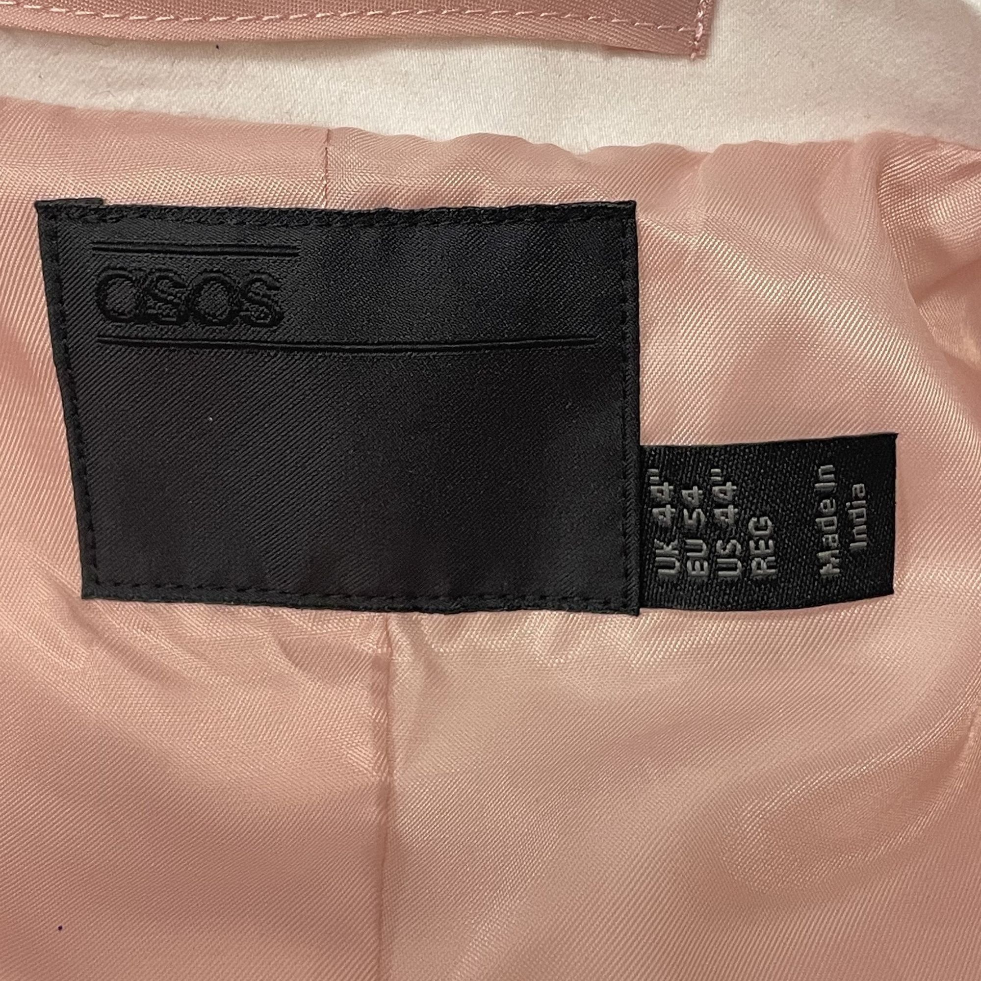 Asos Asos MODERN FIT White Sport Coat 50's Style Jacket TRO Size 38R - 7 Thumbnail