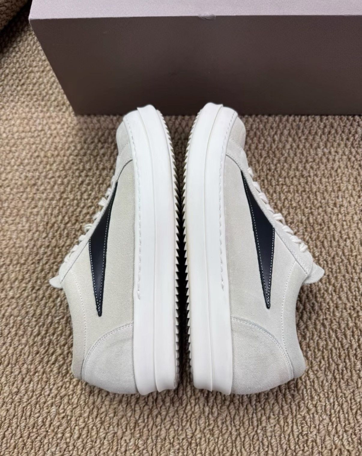 Rick Owens Rick Owens RO Luxor Main Line Suede Vans Style K37 Size US 6.5 / EU 39-40 - 6 Thumbnail