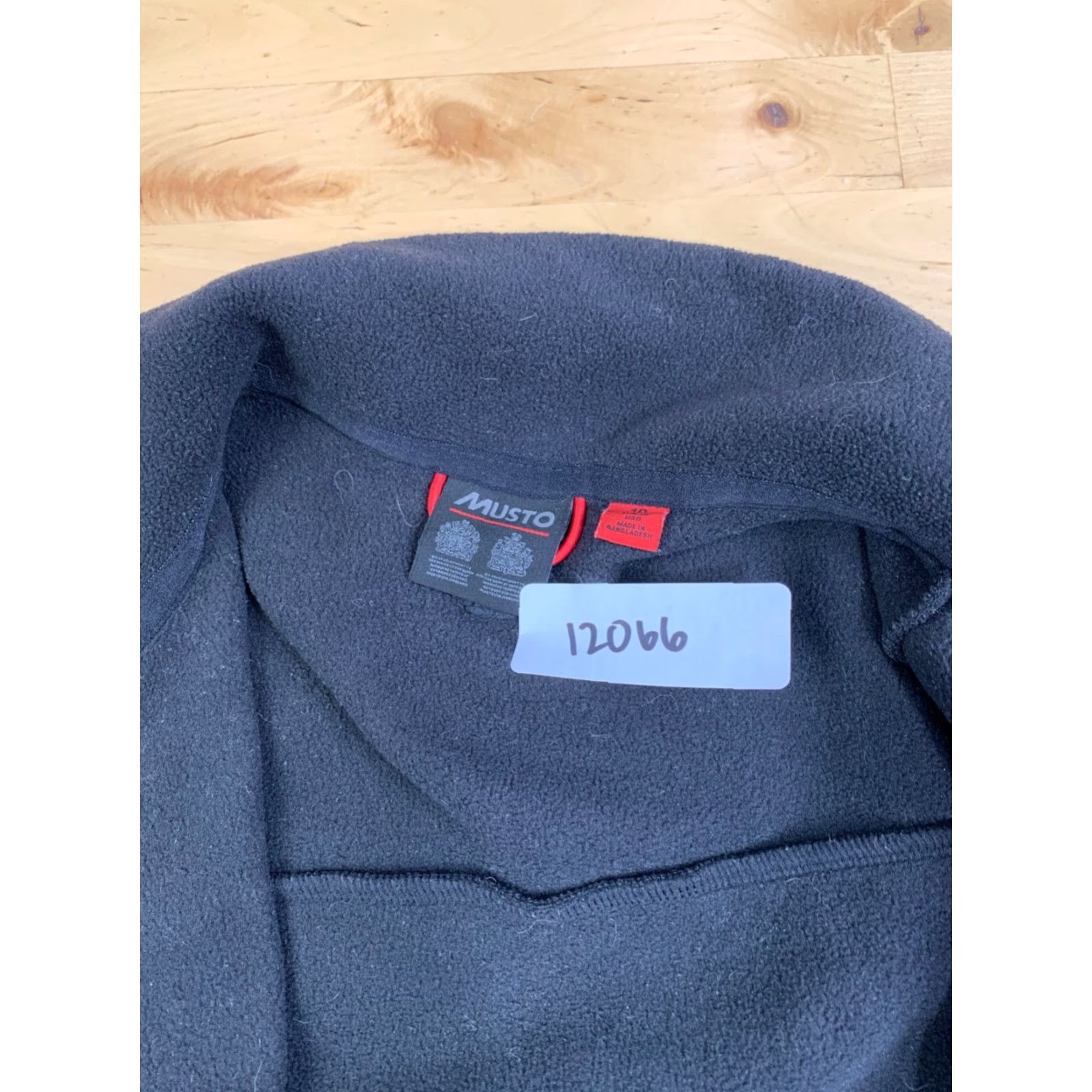 Musto MUSTO Jacket Womens 6 Black Full Zip Pockets Fleece Corsica Size 6 Casual Outdoor Size M / US 6-8 / IT 42-44 - 5 Thumbnail