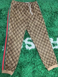 Gucci best sale sweatpants fuzzy