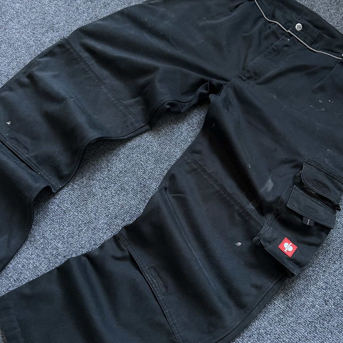 Carhartt VTG Engelbert Strauss Work Wear Pants Size 56 (40R) Trashed Size US 40 / EU 56 - 6 Thumbnail