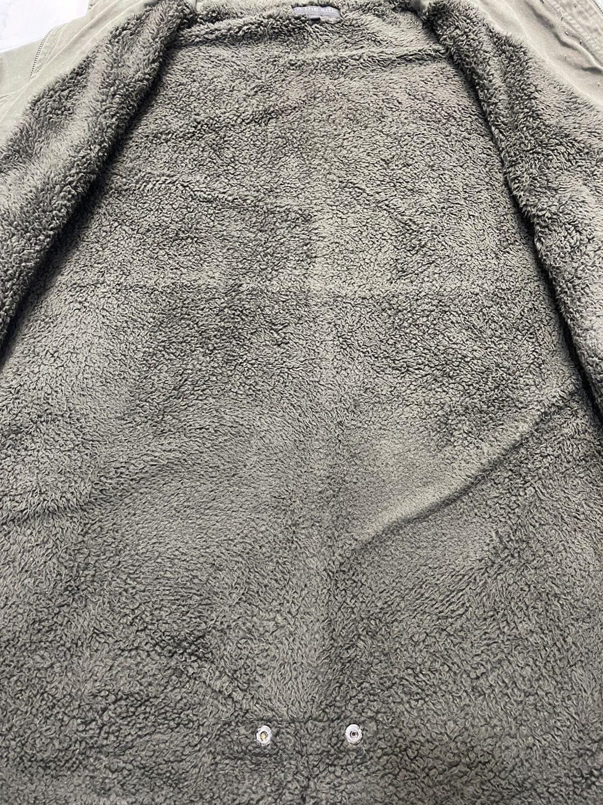 If Six Was Nine In The Attic Japanese Brand Fur Hooded Fishtail Jacket Size US L / EU 52-54 / 3 - 3 Thumbnail