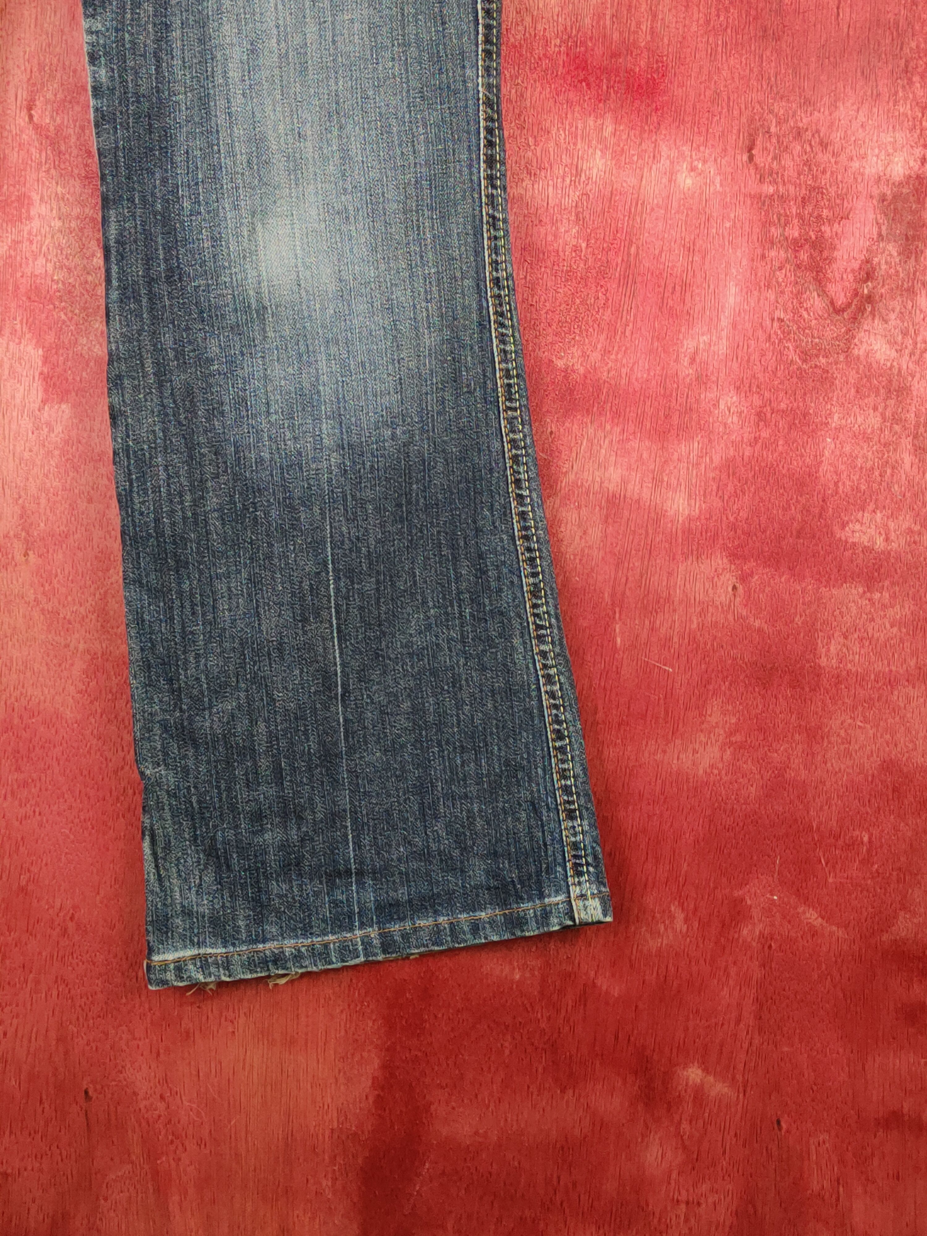 Gap Gap Dark Blue Distressed Ripped Jeans#S1806 Size 30" / US 8 / IT 44 - 6 Thumbnail