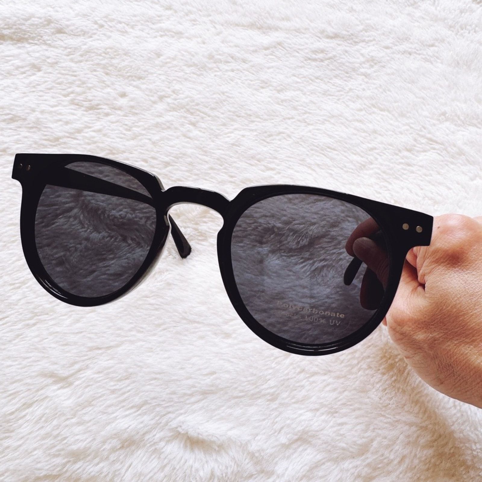 Other Pablo Black Round Sunglasses Size ONE SIZE - 8 Thumbnail