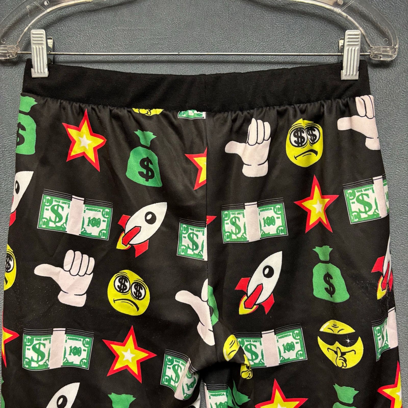 Other American Bazi Emoji Jogger Shorts Money Rocket Streetwear Size 28" / US 6 / IT 42 - 6 Thumbnail