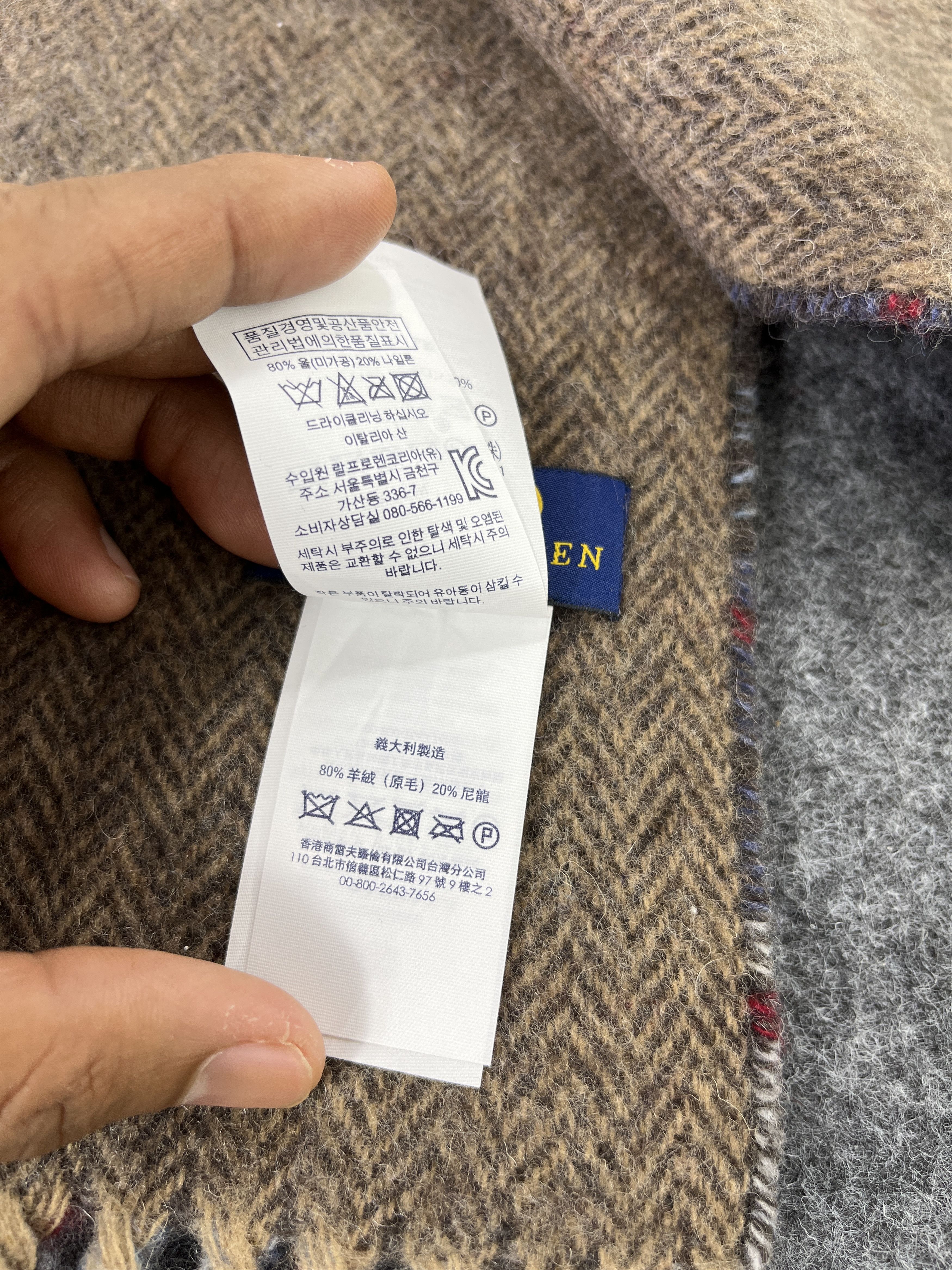 Polo Ralph Lauren Polo Ralph Lauren Scarf / Muffler / Neckwear -T258 Size ONE SIZE - 8 Thumbnail