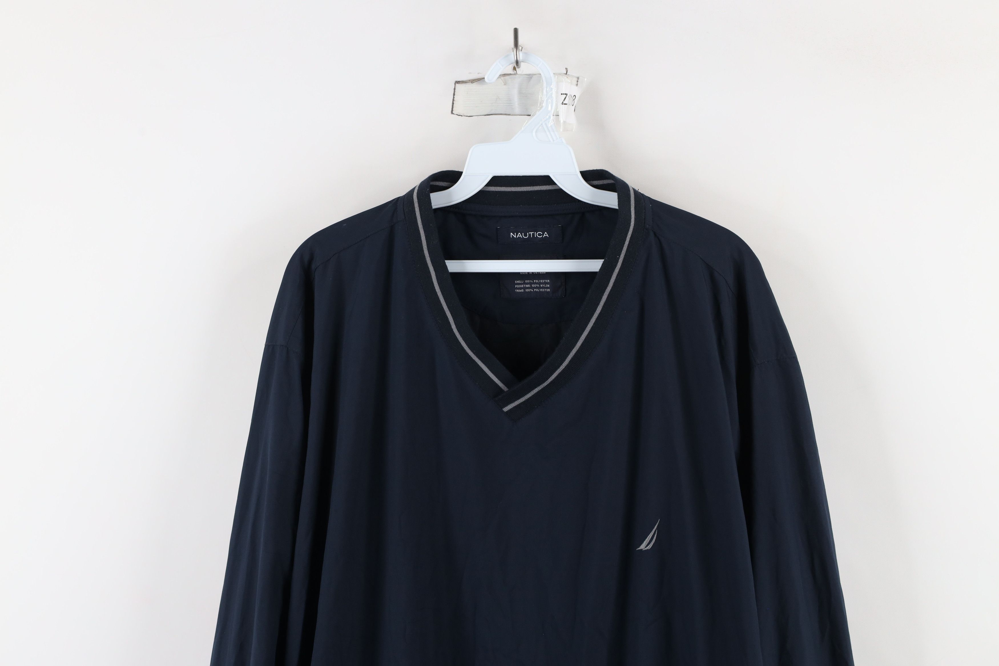 Nautica × Vintage Vintage Nautica Lightweight Pullover Windbreaker Jacket Size US XXL / EU 58 / 5 - 2 Thumbnail