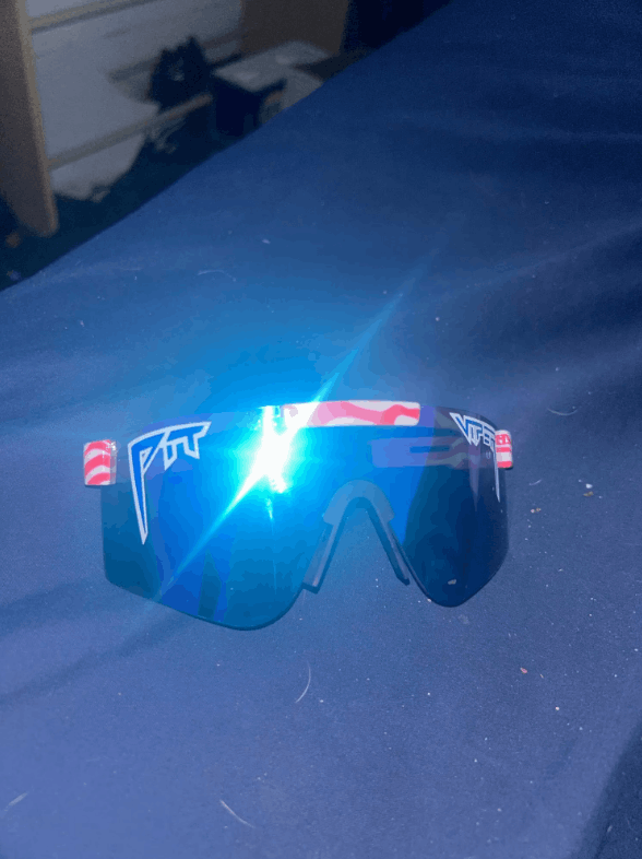 Pit Viper Pit Viper The Merika Polarized Sunglasses - Blue Lens Size ONE SIZE - 1 Thumbnail