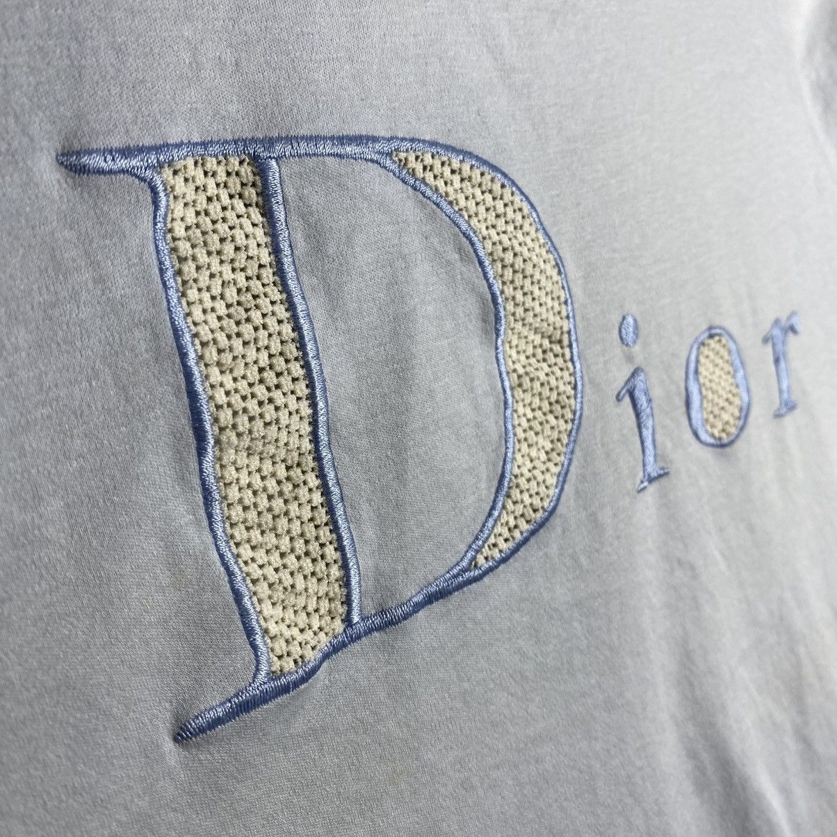 Christian Dior Monsieur × Vintage Vintage 90's CHRISTIAN DIOR Dior Embroidery Cropped Tops Size M / US 6-8 / IT 42-44 - 4 Thumbnail