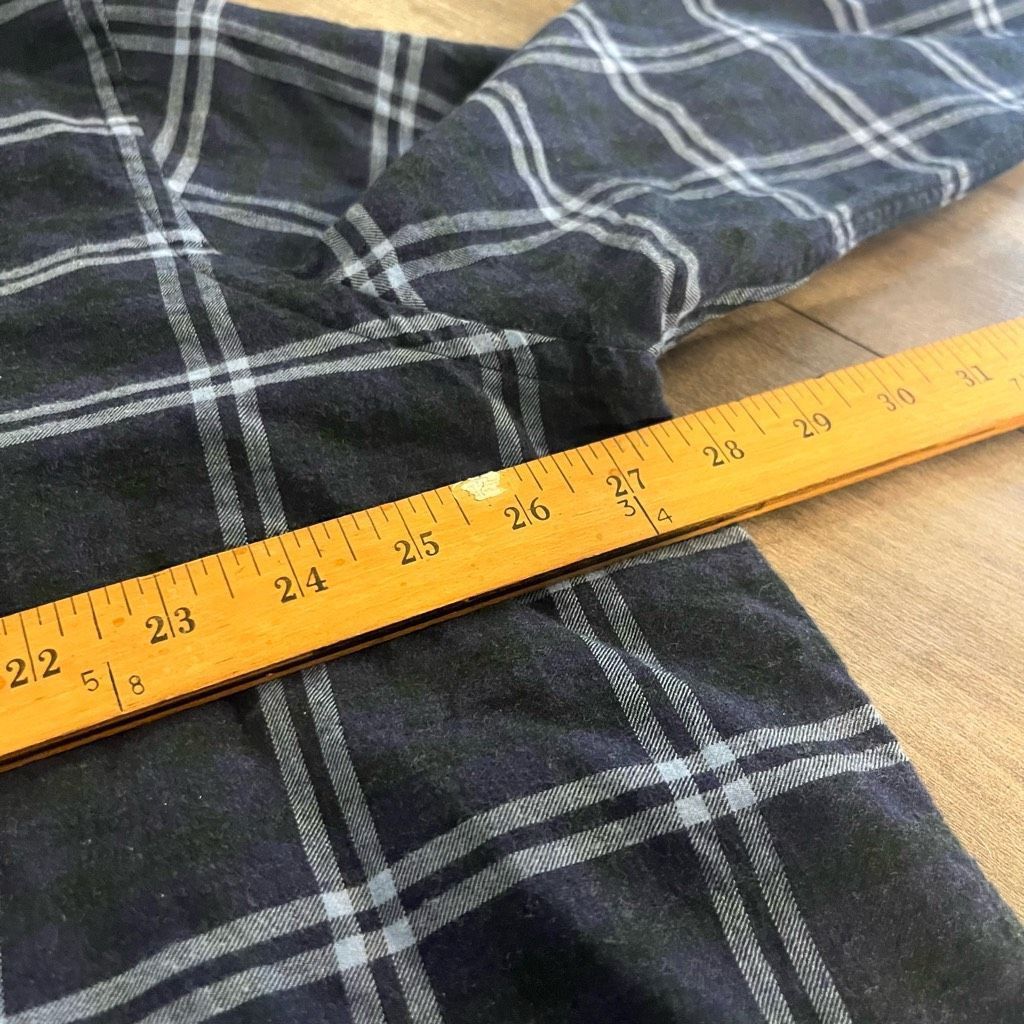 Peter Millar Peter Millar Blue Plaid Flannel Buttonup Men XXL Bin N-39 Size US XXL / EU 58 / 5 - 5 Thumbnail