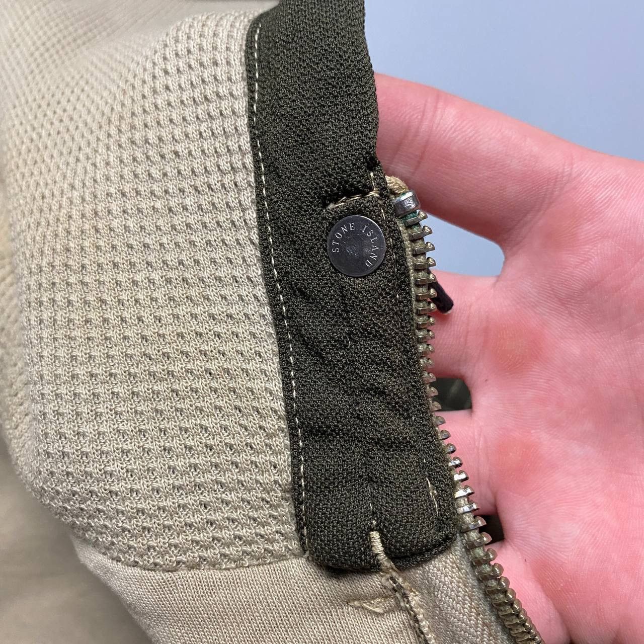 Stone Island Vintage 2005 Stone Island Denims Zip Up Hoodie Size US XL / EU 56 / 4 - 10 Thumbnail