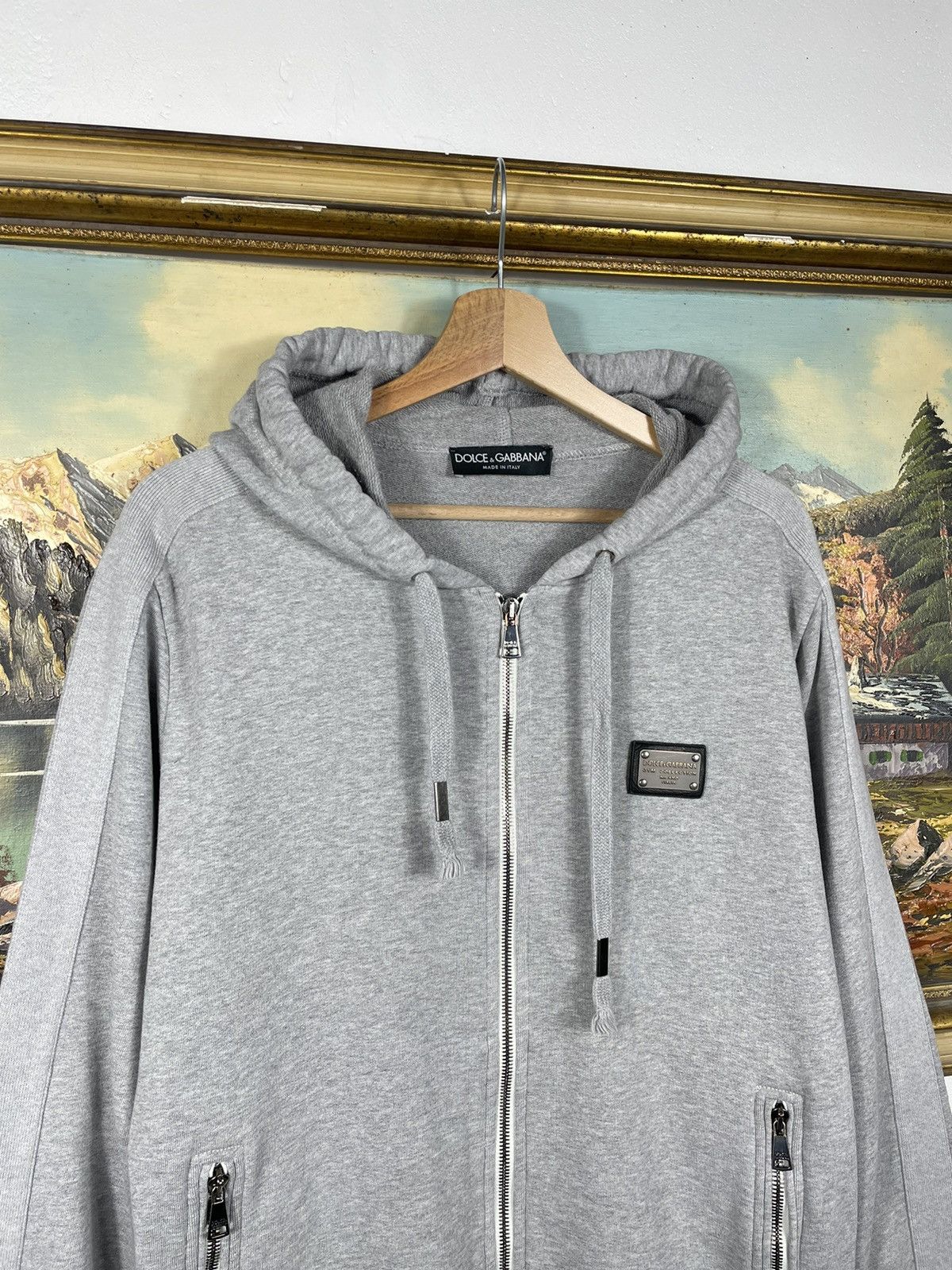Dolce & Gabbana × Vintage Dolce&Gabbana Zip Sweatshirt Old Money Designer High End Size US M / EU 48-50 / 2 - 4 Thumbnail