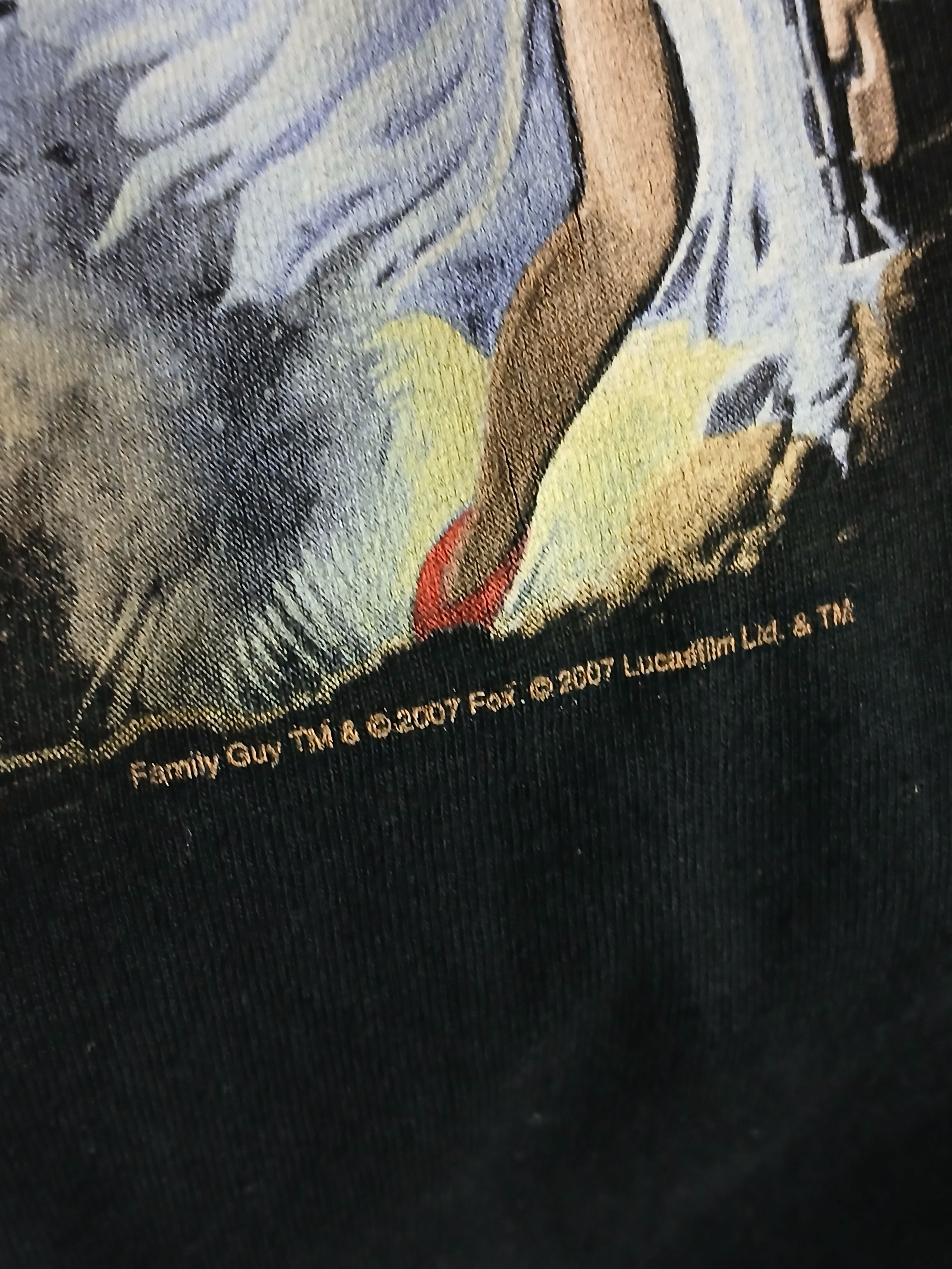 Cartoon Network × Star Wars × Vintage Vintage 2007 Family Guy Star Wars T-Shirt Size US L / EU 52-54 / 3 - 4 Thumbnail