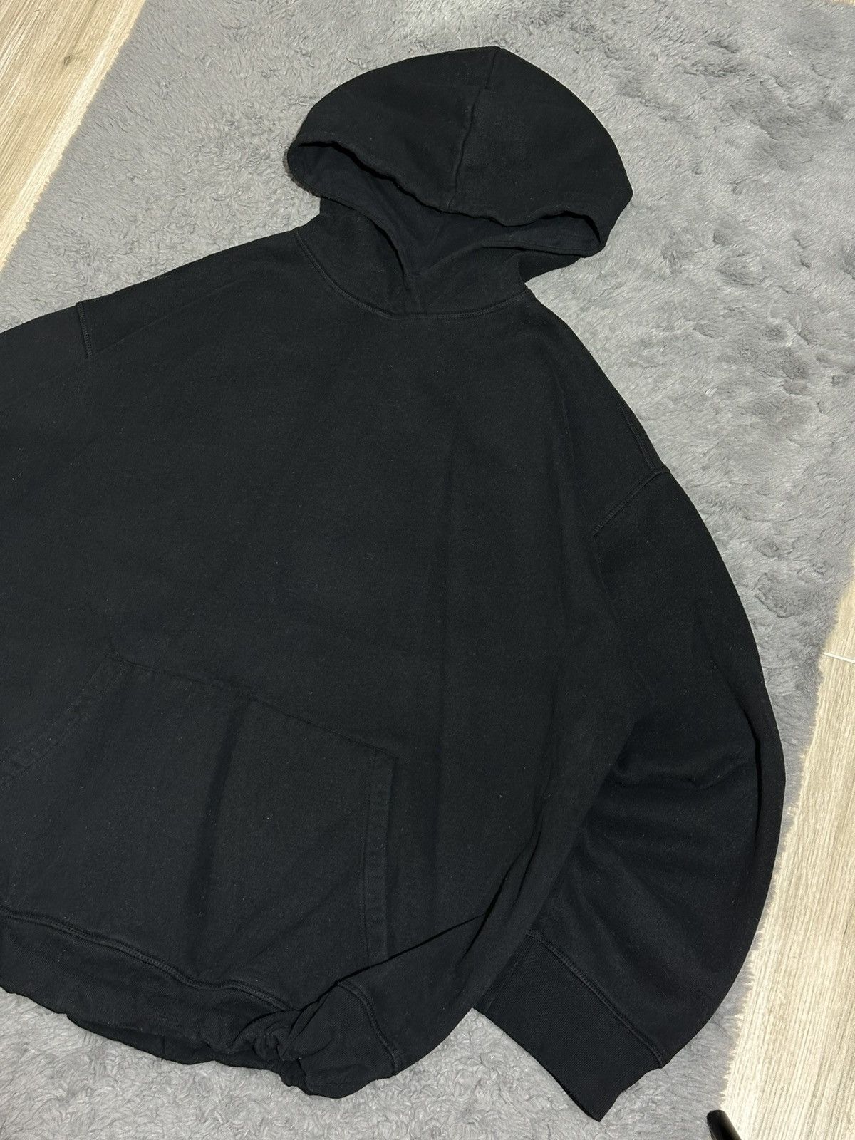 The Recycled Planet RAEY Designer Oversized Boxy-fit Black Hoodie Size US XL / EU 56 / 4 - 2 Thumbnail