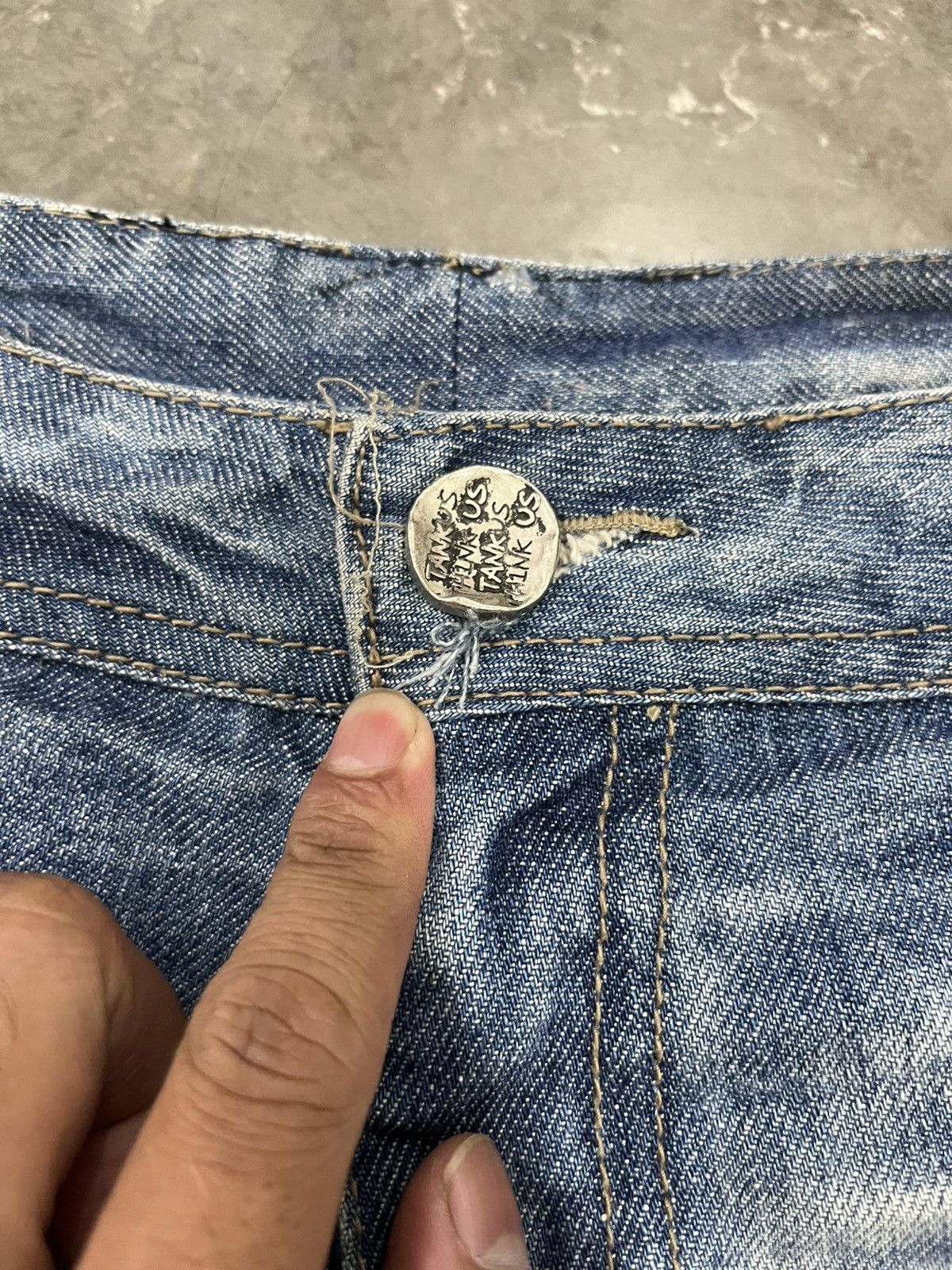 If Six Was Nine × Japanese Brand × KMRii Tankus studed vkei styled Size 31" - 8 Thumbnail