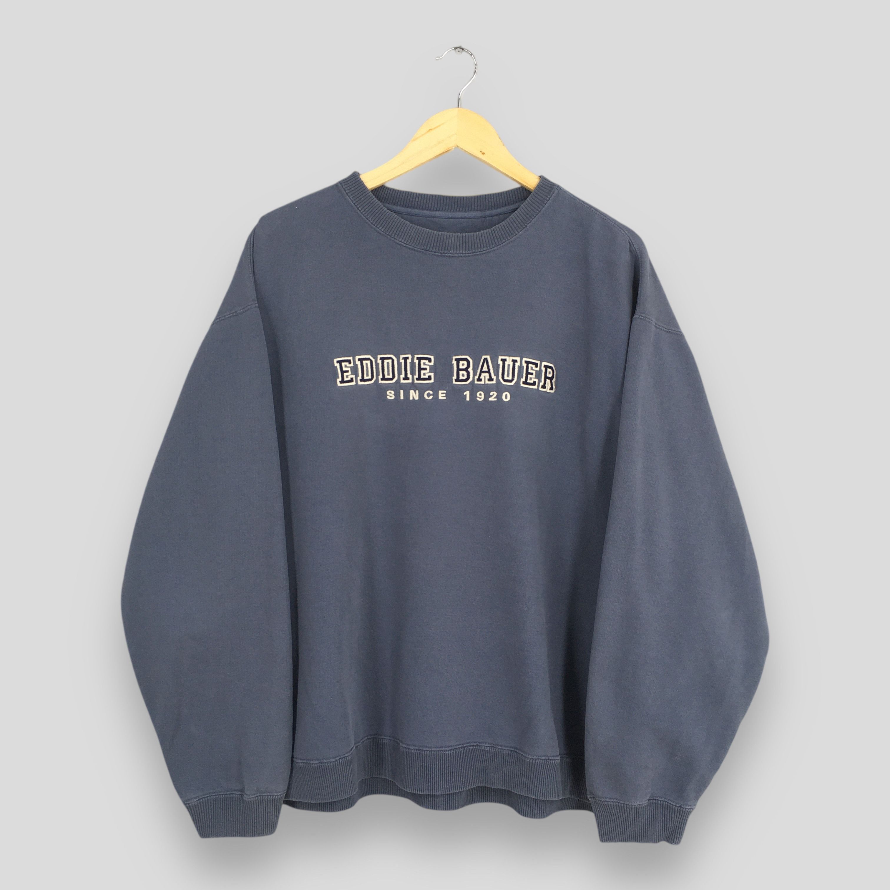 Eddie Bauer Vintage 90s Eddie Bauer Outdoor Sweatshirt Large Size US L / EU 52-54 / 3 - 1 Thumbnail