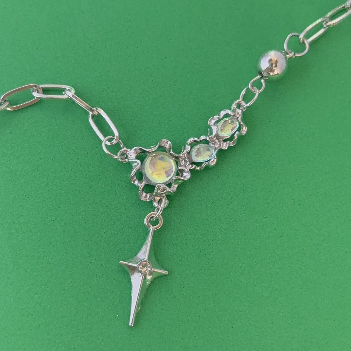 Other Moonstone Star Pendant Necklace for Men Women Size ONE SIZE - 3 Thumbnail
