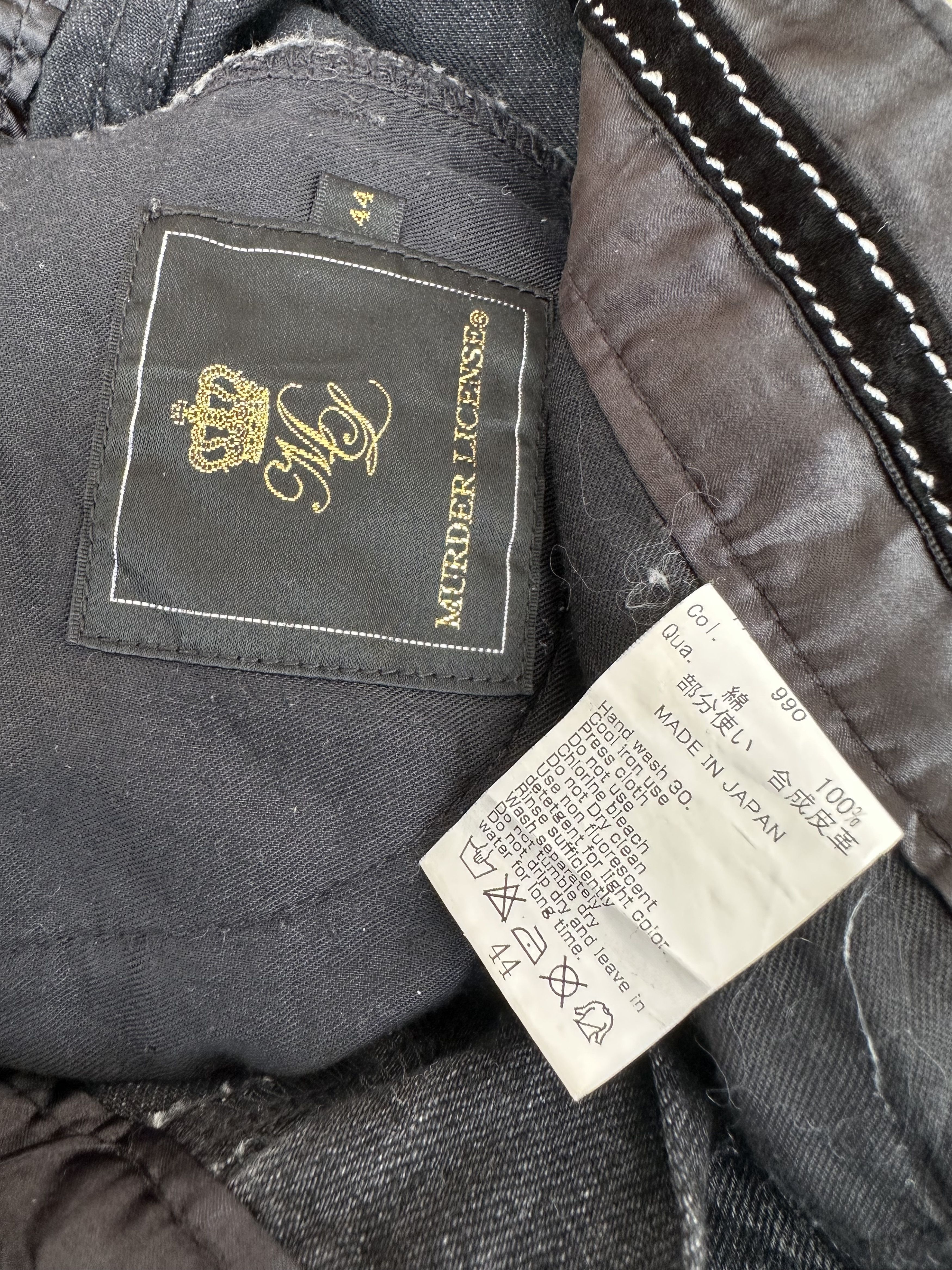 Murder License Japanese Brand Murder License Flare Rips Denim Jeans Size US 33 - 20 Thumbnail