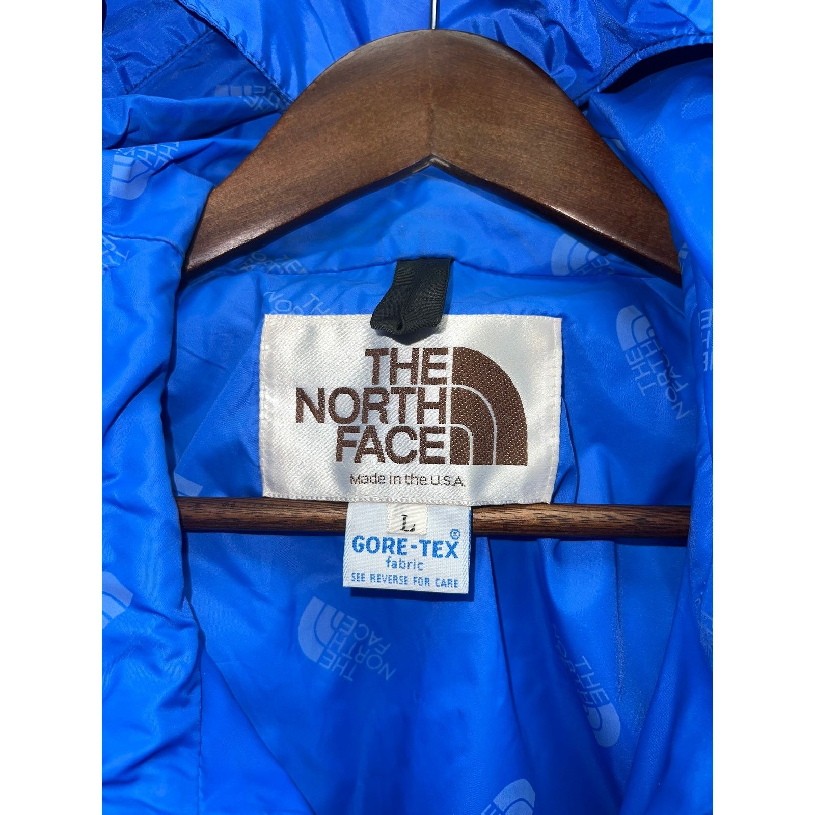 The North Face Vintage North Face Gore Tex Jacket USA Made Blue Full Zip L Size US L / EU 52-54 / 3 - 5 Thumbnail