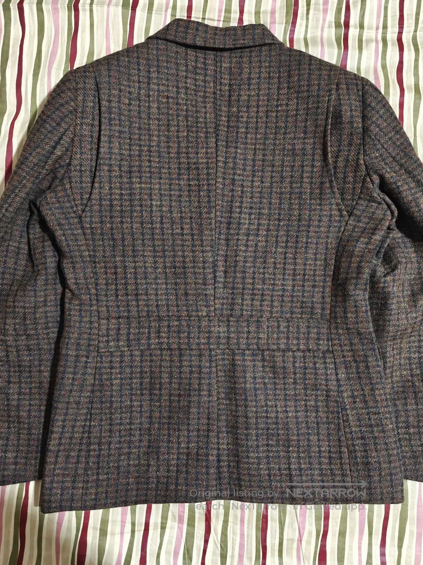Vintage Vintage Houndstooth Wool Tweed Blazer. Size US M / EU 48-50 / 2 - 3 Thumbnail