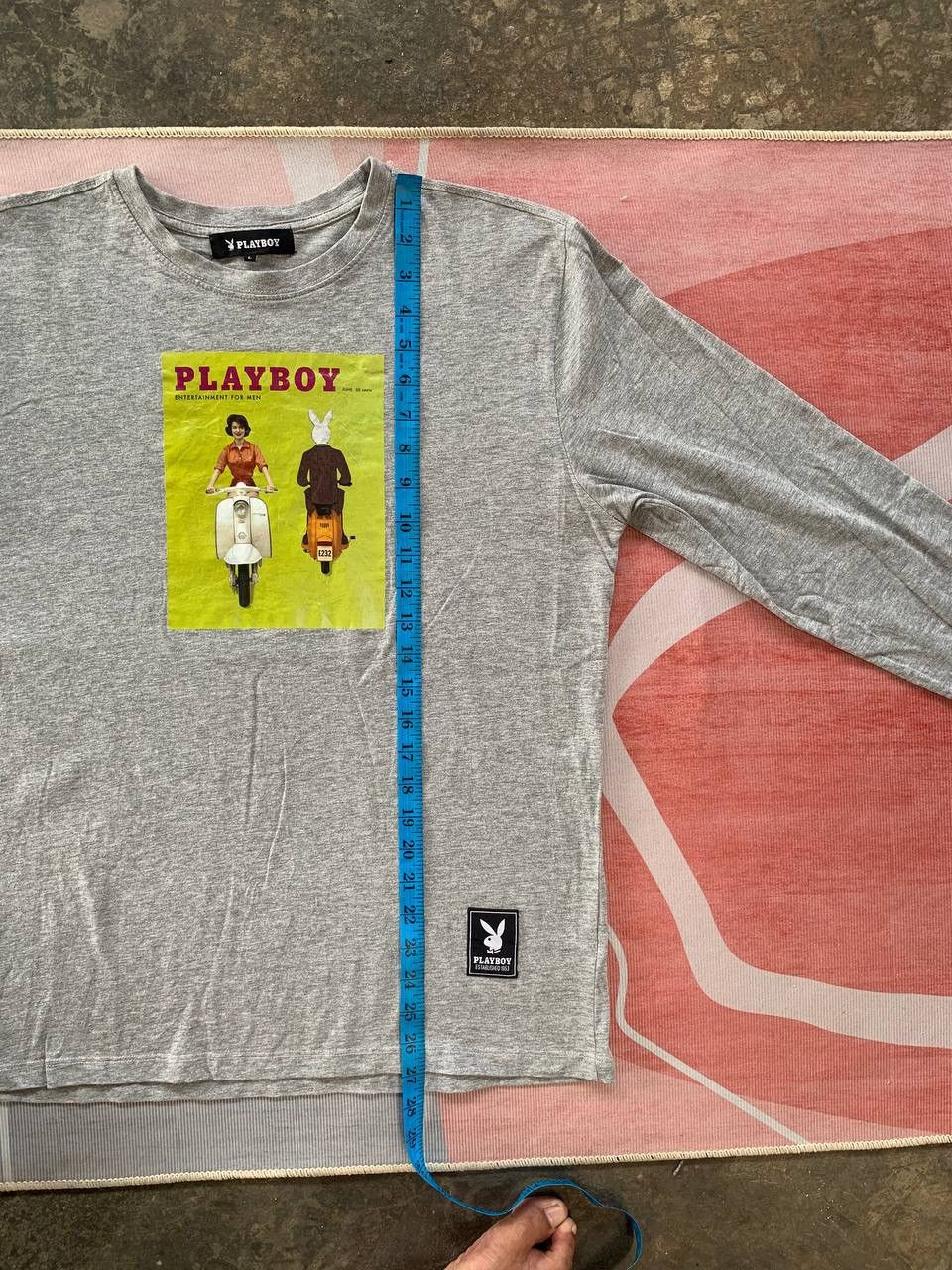 Playboy PLAYBOY Classic Magazine Style Print Long Sleeve Tee Size US L / EU 52-54 / 3 - 10 Thumbnail