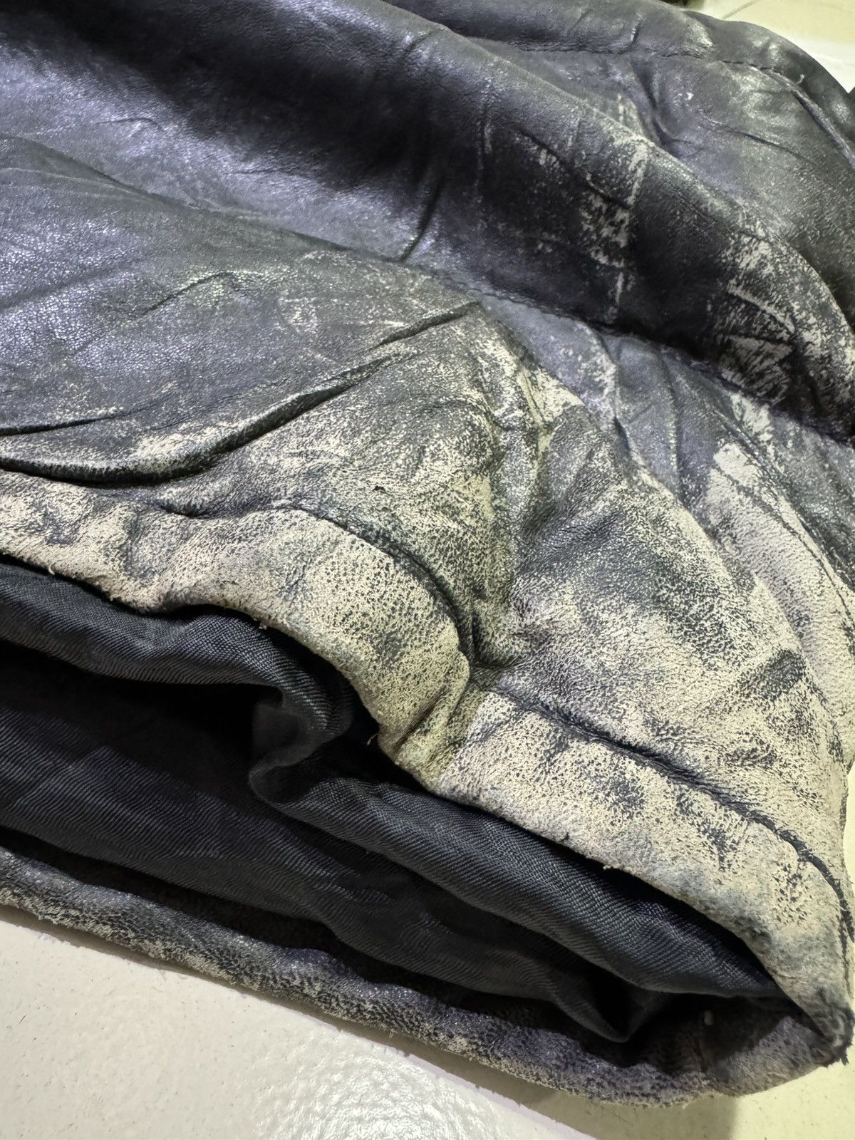 Schott VERY RARE VINTAGE JACKET LEATHER DOWN BY SCHOTT GOOSE DOWN Size US M / EU 48-50 / 2 - 13 Thumbnail