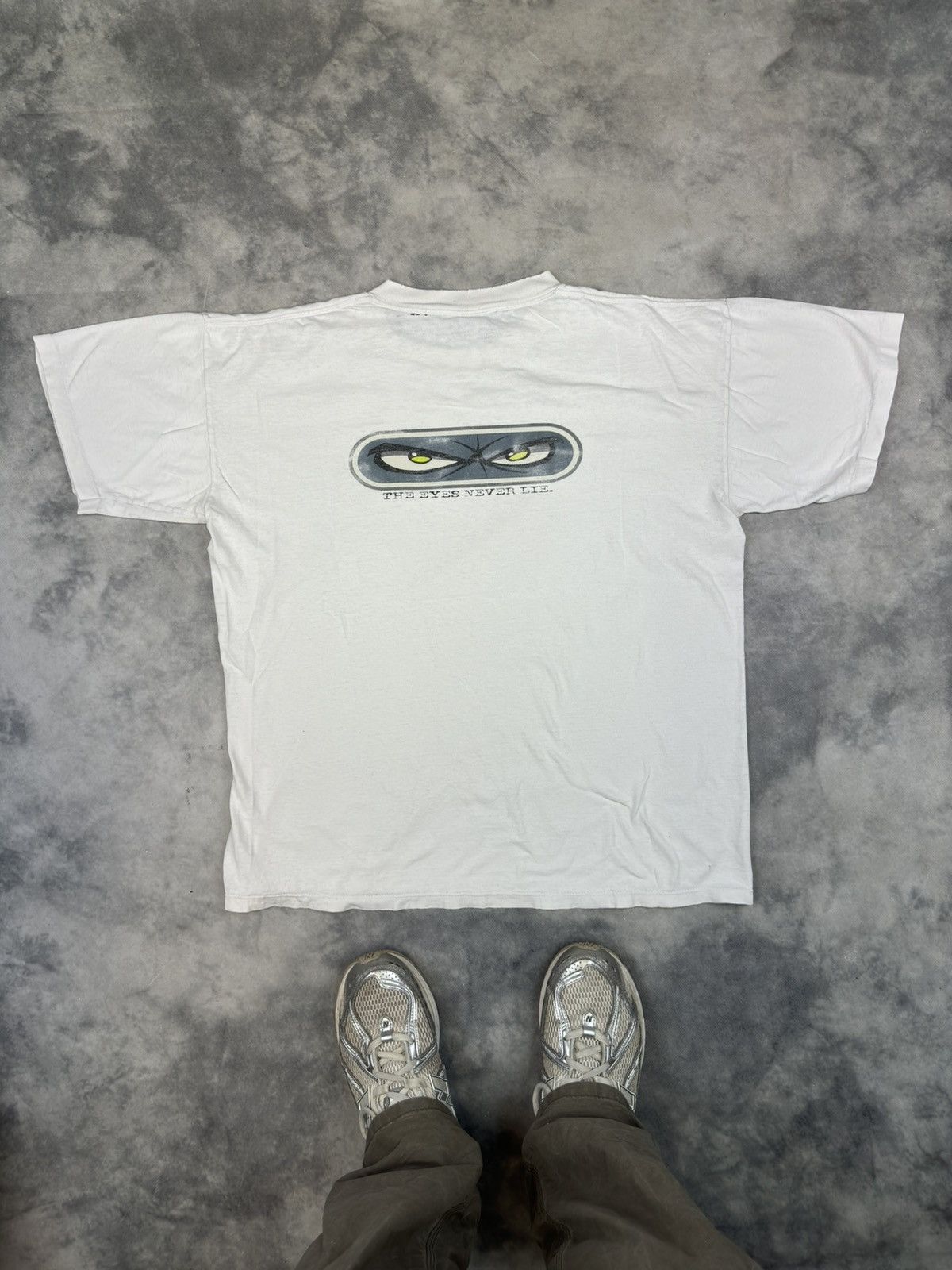 No Fear × Vintage Vintage 90s 1996 No Fear Skate Tee Made In USA distressed Size US XL / EU 56 / 4 - 1 Thumbnail