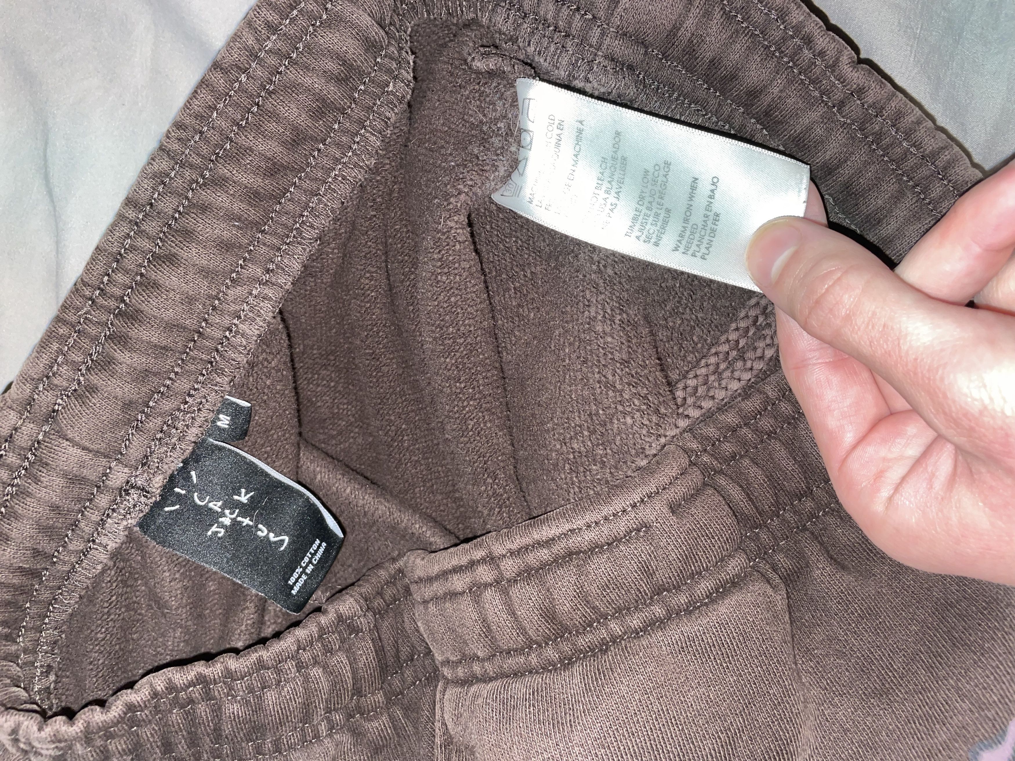 Travis Scott Cactus Jack for Fragment Sunrise Sweats Brown Pants Size US 32 / EU 48 - 9 Thumbnail