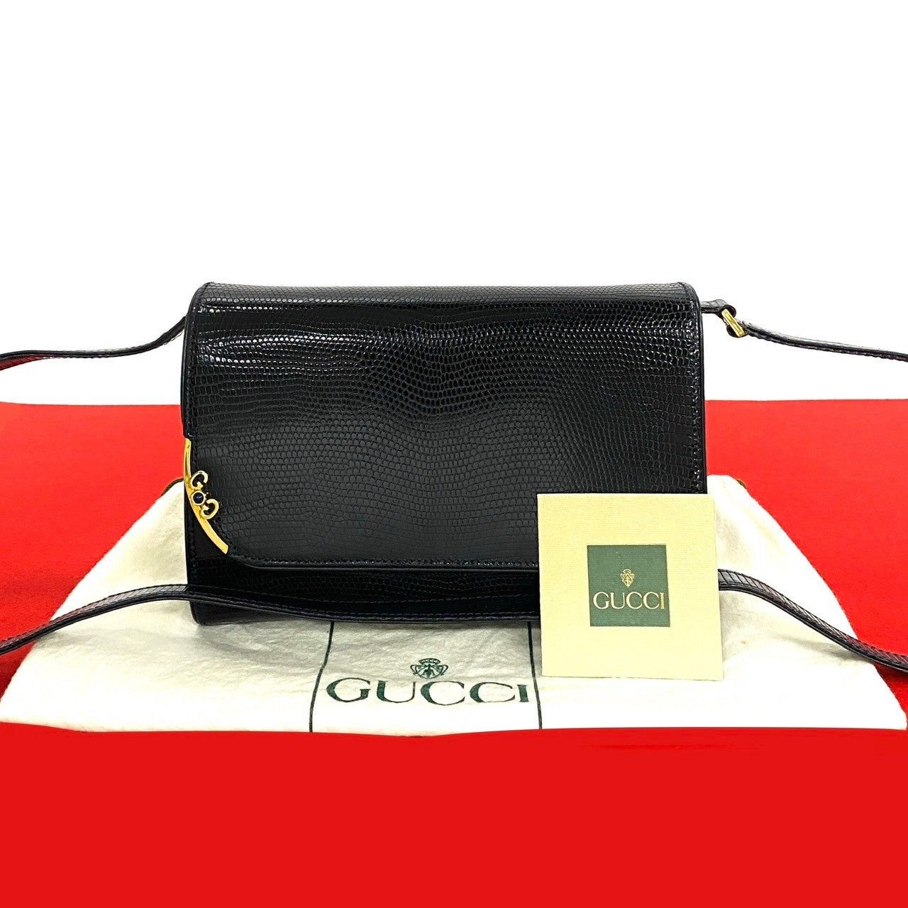 Gucci Gucci Shoulder Bag Blue Leather Size ONE SIZE - 1 Thumbnail